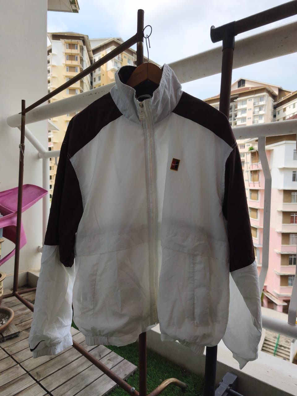 Nike Vintage Nike Court zipper jacket Size US L / EU 52-54 / 3 - 1 Thumbnail