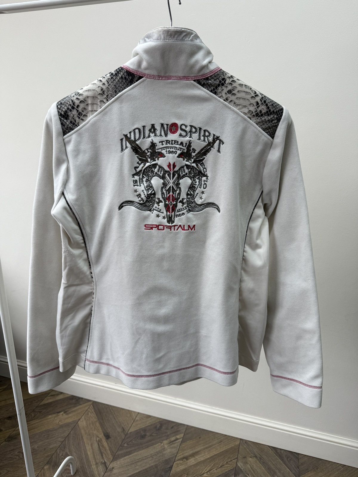 Other Vintage Sportalm Indian Spirit Women Zip Embroidered Logo Size M / US 6-8 / IT 42-44 - 12 Thumbnail