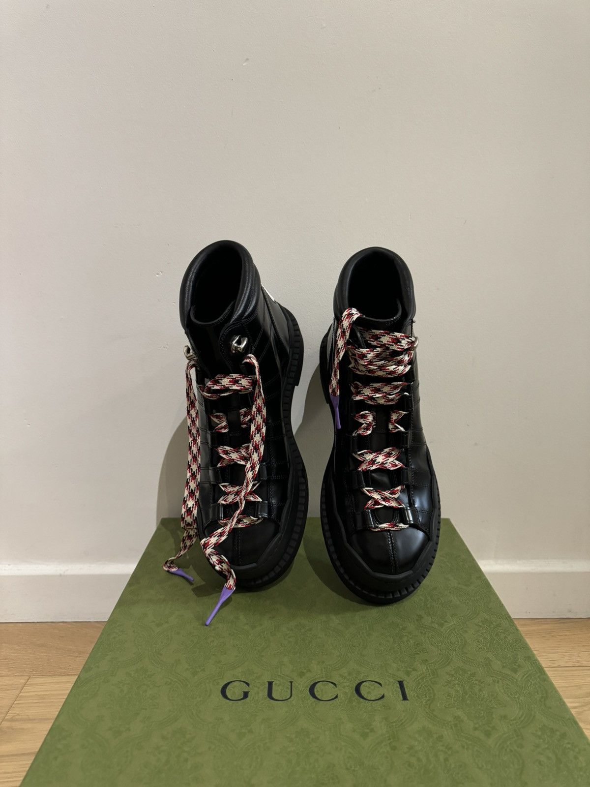 Gucci Gucci Ghibli Leather Trekking Boot Size US 6.5 / EU 39-40 - 5 Thumbnail