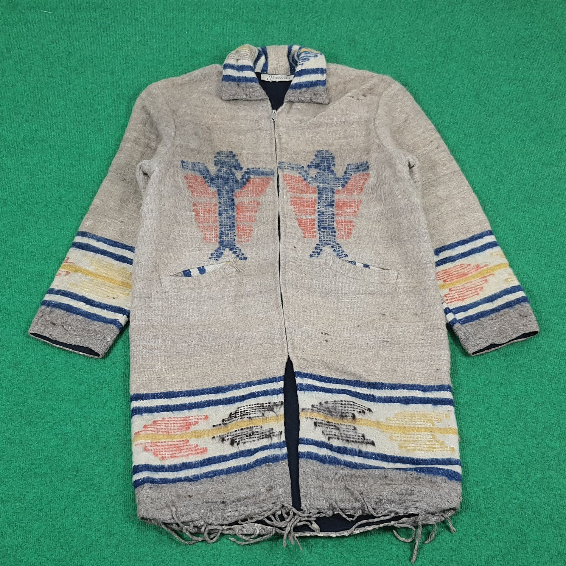 Vintage Vintage JRzabelle Burlap Jacket Size US L / EU 52-54 / 3 - 1 Thumbnail