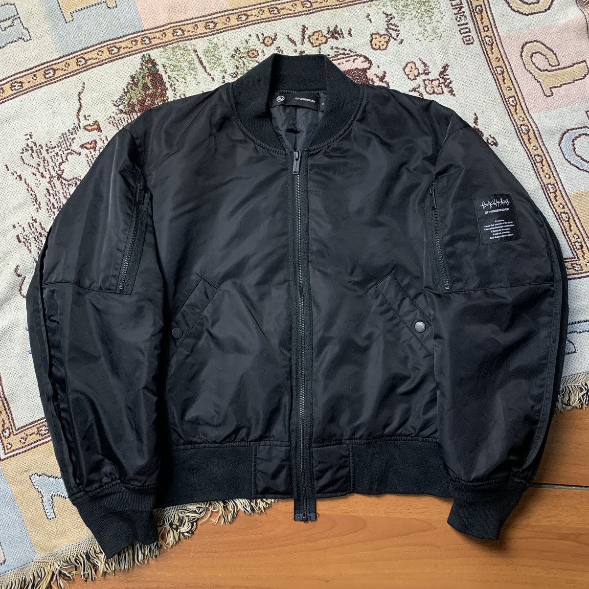 GU × Undercover Rare Undercover x gu bomber jacket freedom noise Size US S / EU 44-46 / 1 - 3 Thumbnail