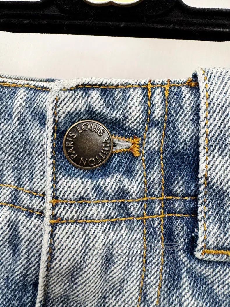 Other Louis Vuitton Denim Skirt Size 33" - 4 Thumbnail