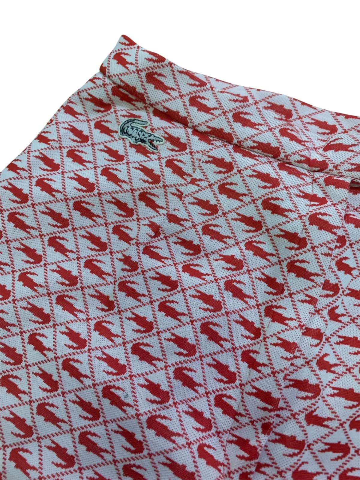 Lacoste × Vintage Vintage Flare Chemise Lacoste Ovprint Pant Size 26" / US 2 / IT 38 - 6 Thumbnail