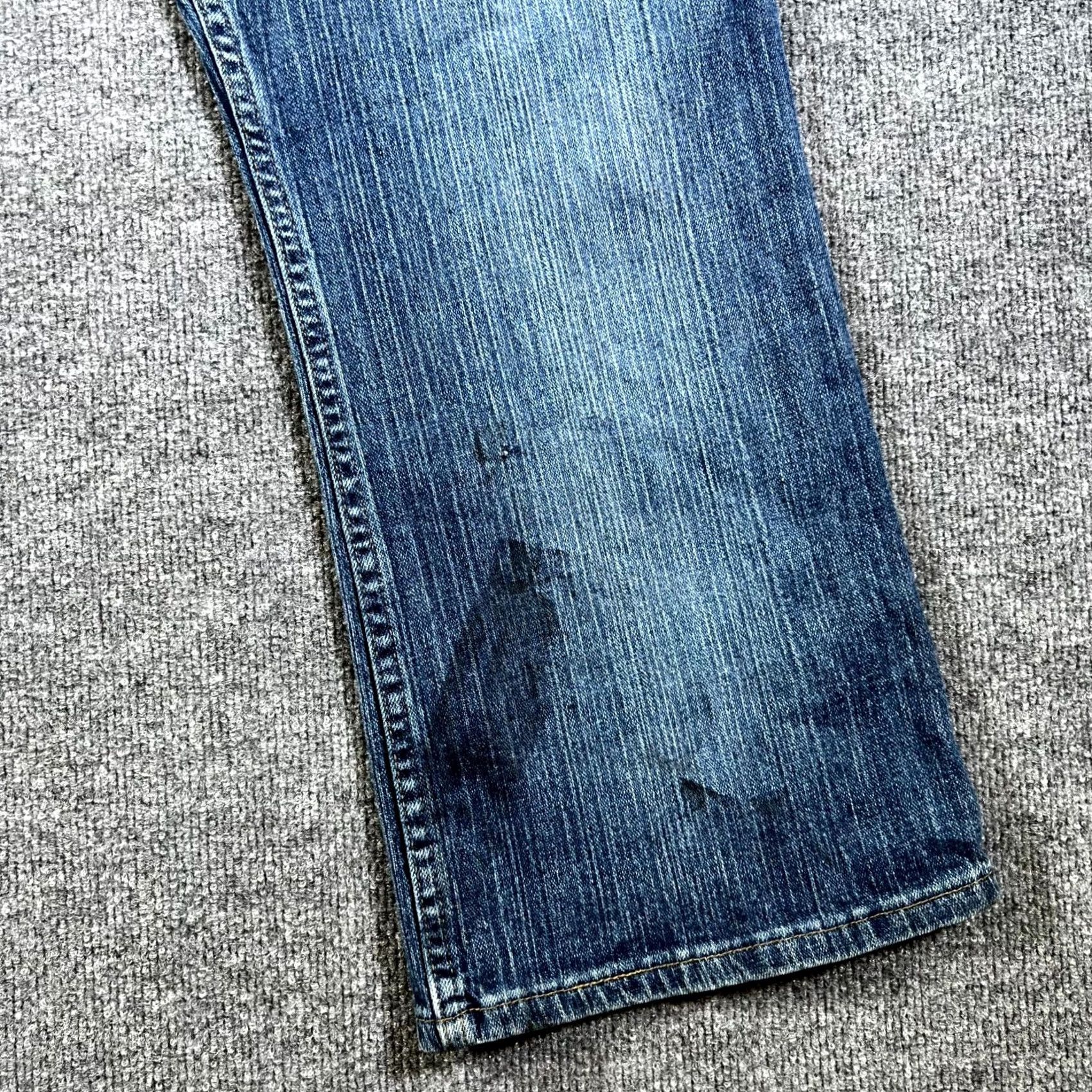 Denime Denim Riders Jeans Women's 20W Blue Medium Wash Straight Leg Western Vintage Size 42" / US 20 - 4 Thumbnail