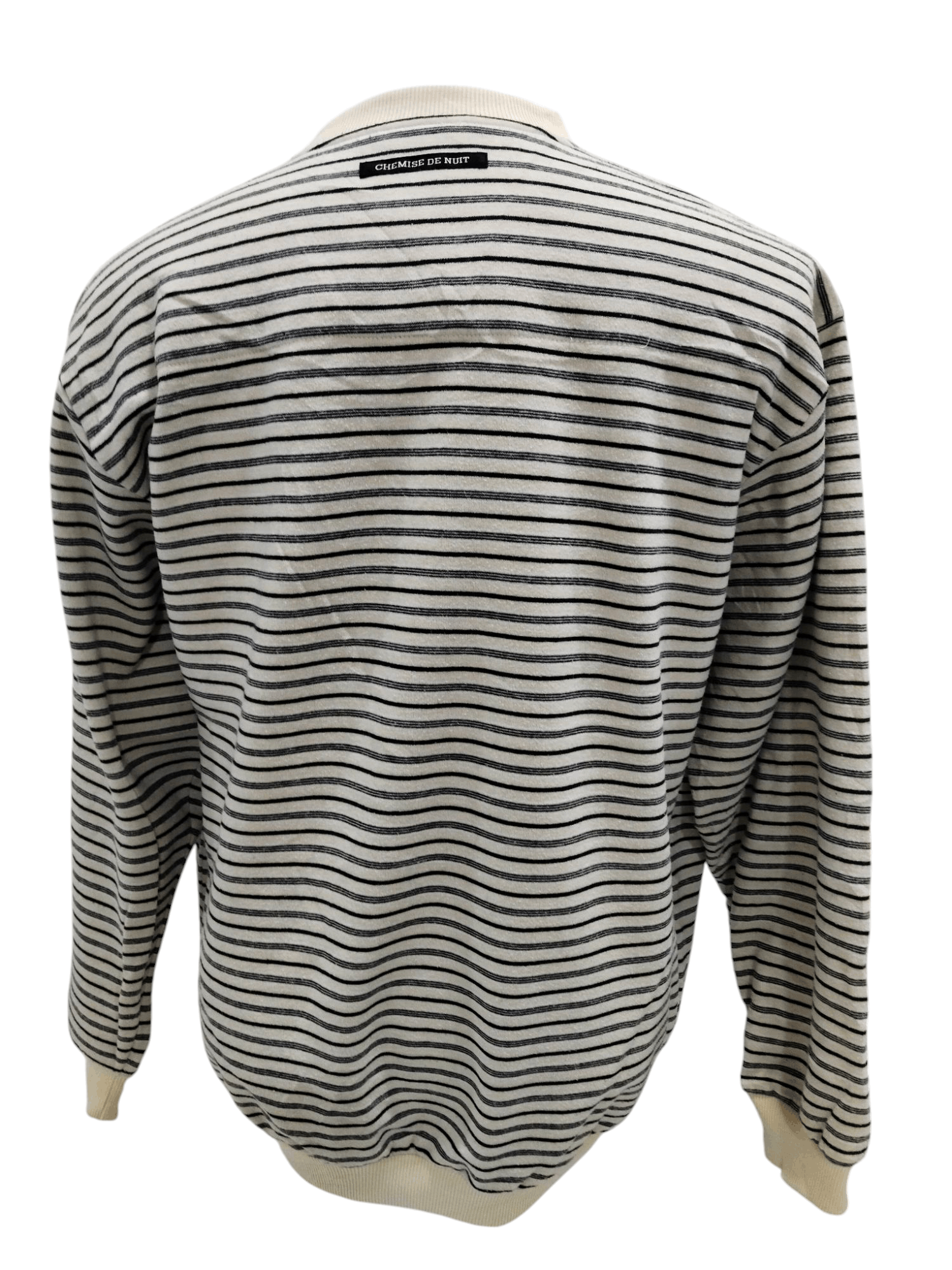 Japanese Brand × Renoma × Vintage Vintage Renoma Stripe Sweatshirt Size US L / EU 52-54 / 3 - 3 Thumbnail