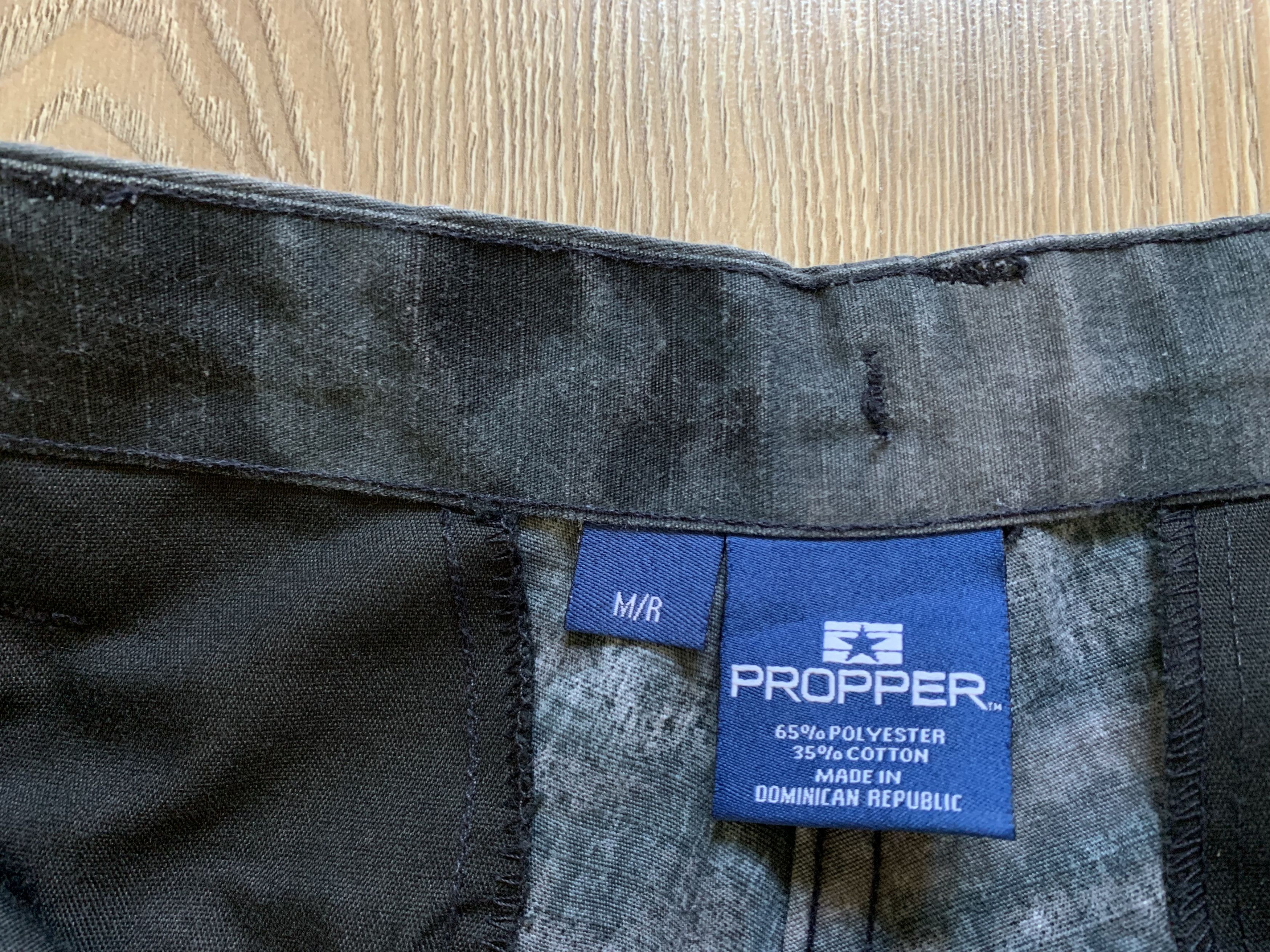 Propper × Vintage Propper Mens Vintage Cargo Camo Pants Trousers Size US 32 / EU 48 - 7 Thumbnail