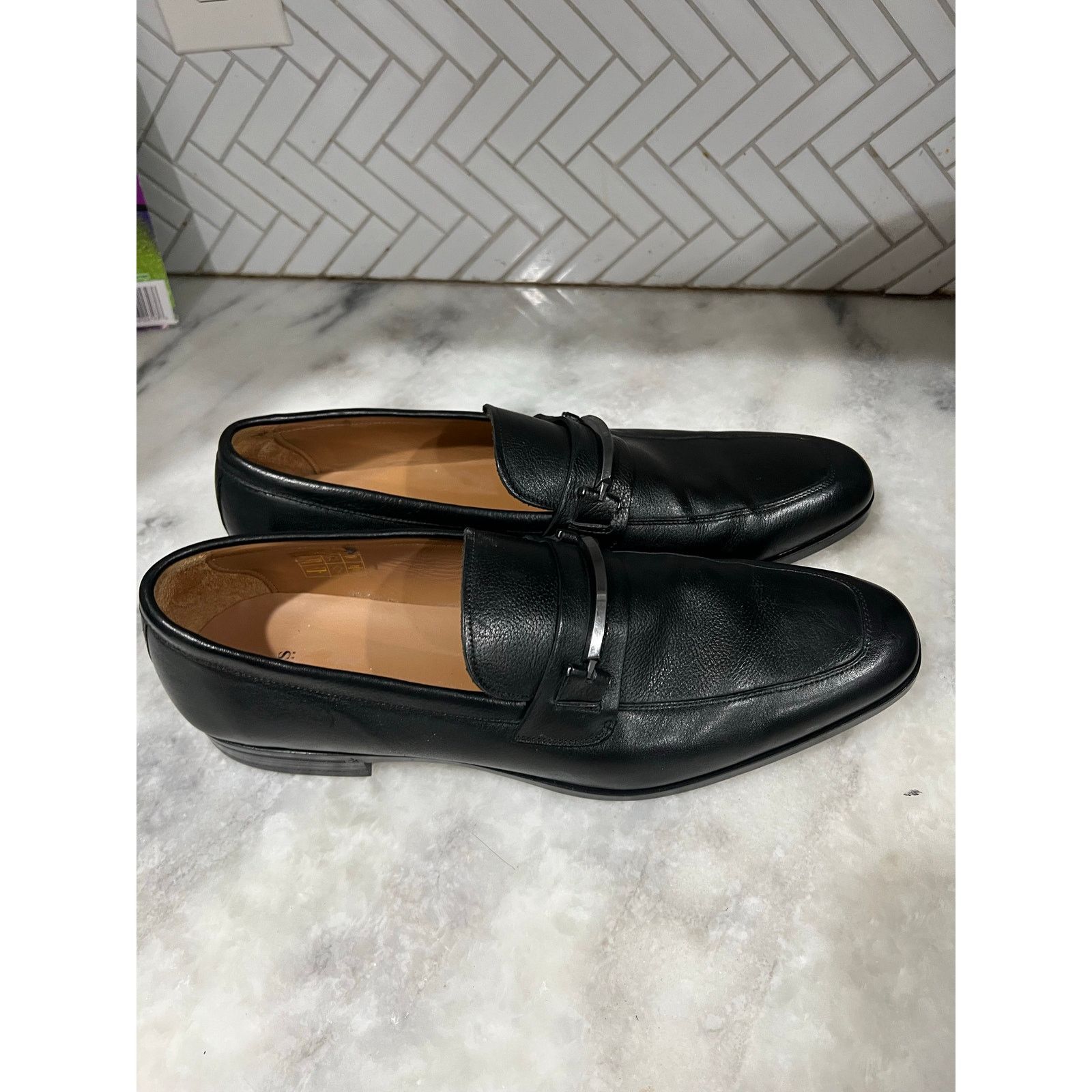 Hugo Boss Hugo Boss Brown Leather Horse Bit Loafers Men’s Size 11 Size US 11 / EU 44 - 10 Thumbnail