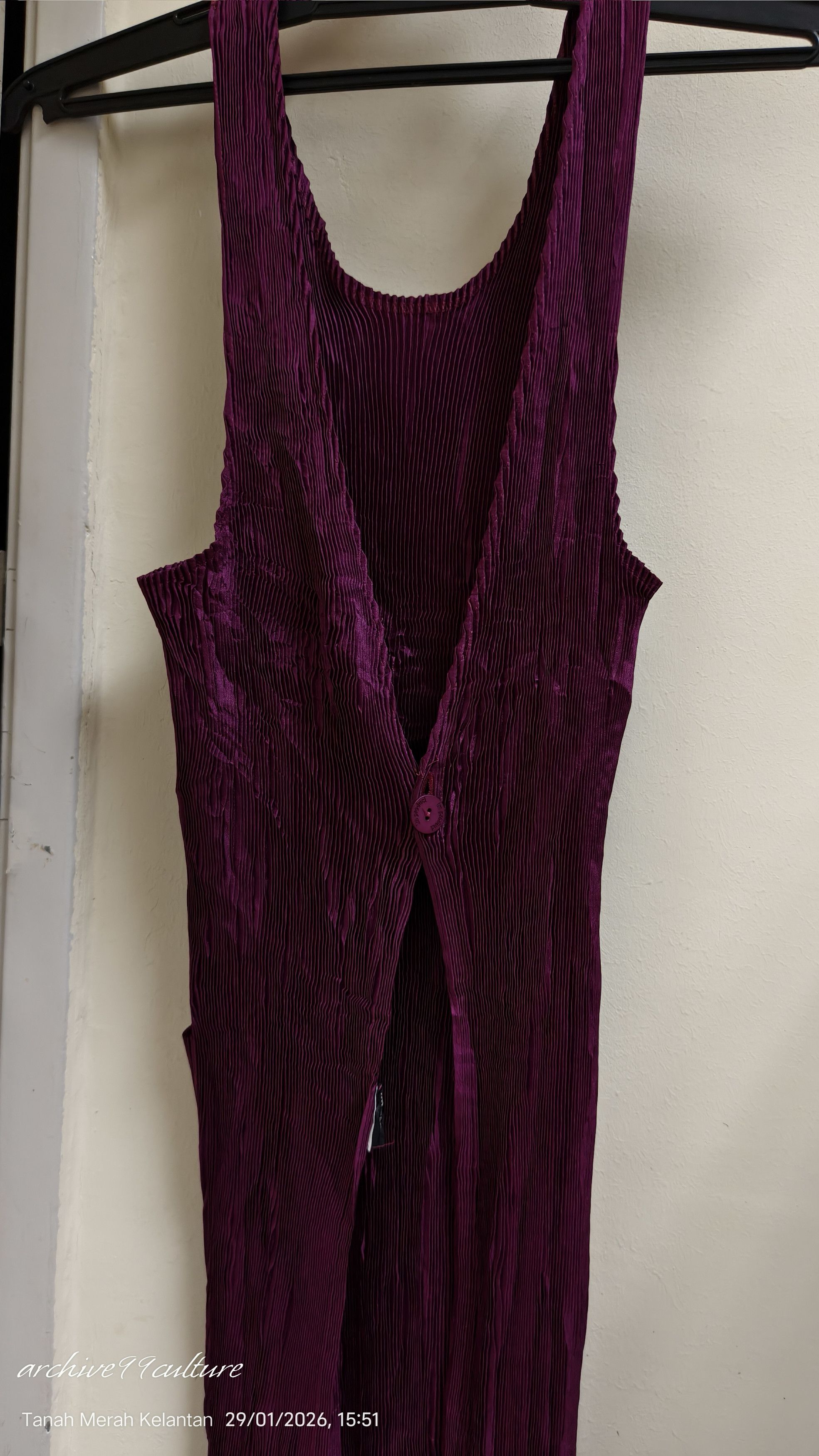 Issey Miyake 90's ISSEY MIYAKE im product Pleats Apron dress one piece Size ONE SIZE - 7 Thumbnail