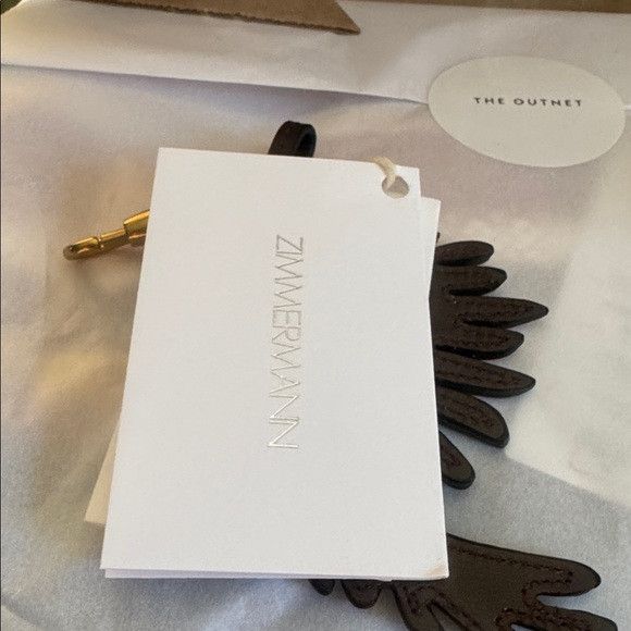 Zimmermann Zimmermann Leather parrot keychain Size ONE SIZE - 11 Thumbnail