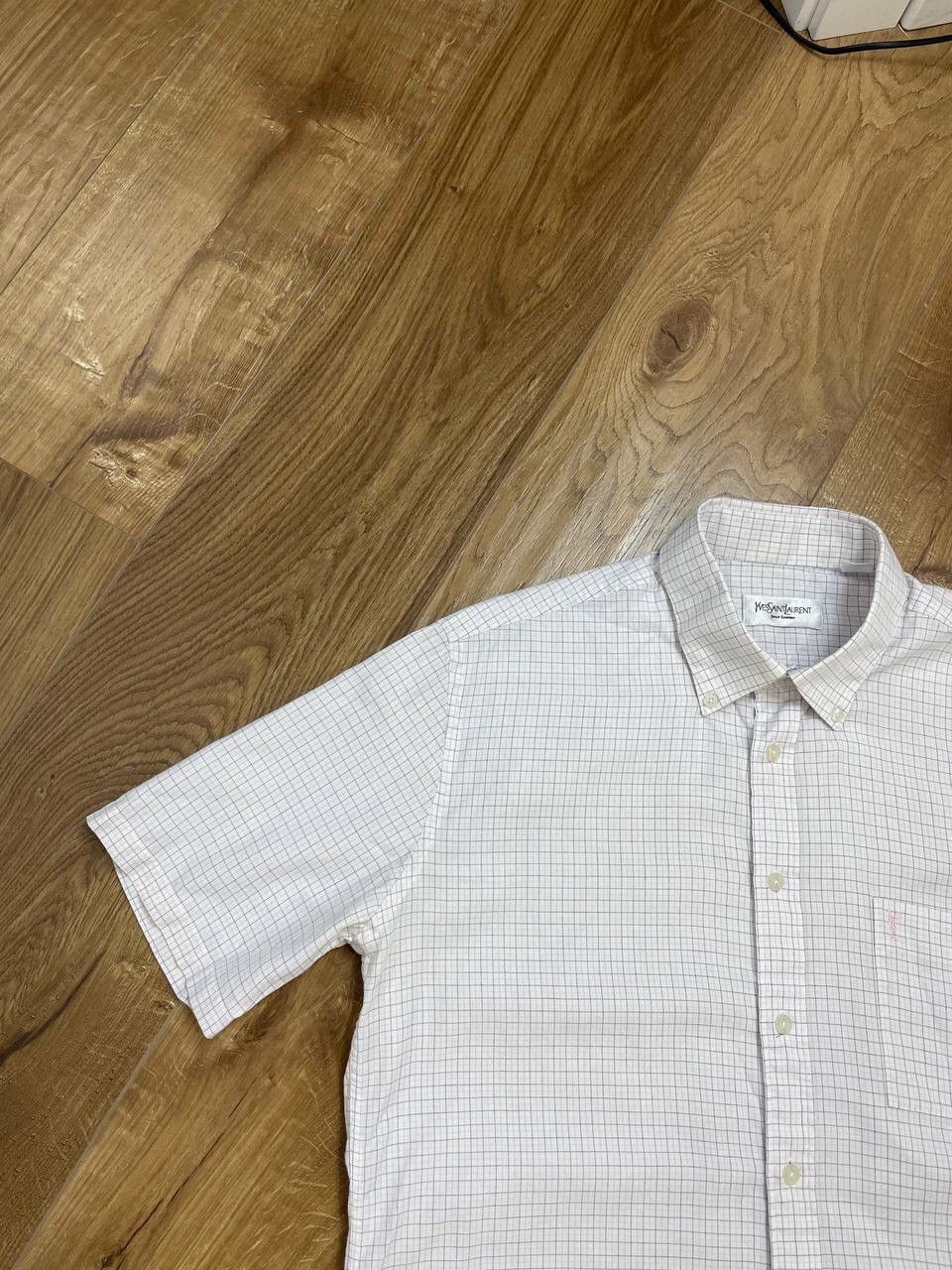 Vintage × Yves Saint Laurent Vintage 90’s Y2K Style YSL Yves Saint Laurent Shirt Tee Size US L / EU 52-54 / 3 - 2 Thumbnail