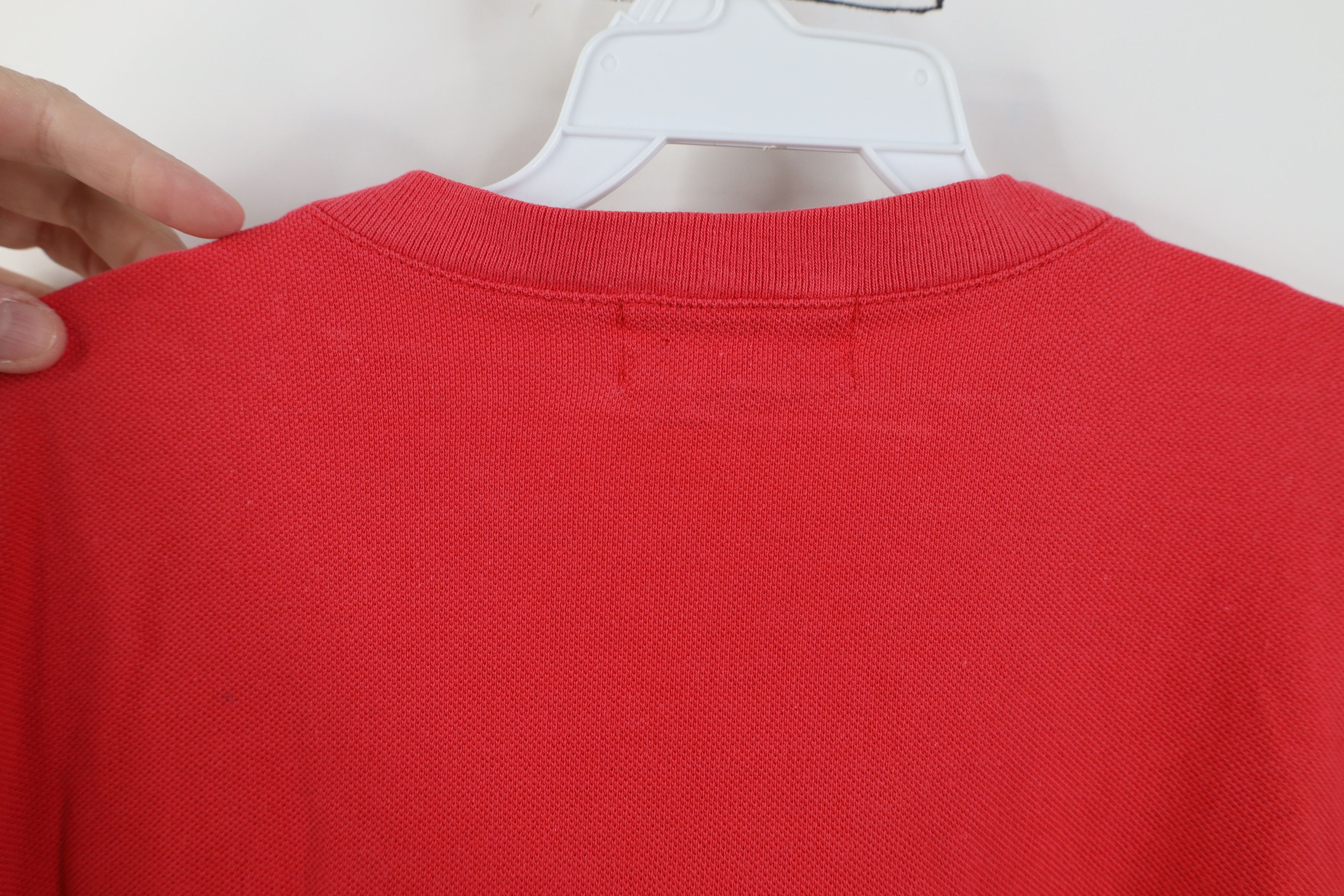 Banana Republic Vintage 90s Banana Republic Safari Knit Baggy T-Shirt Red Size US S / EU 44-46 / 1 - 13 Thumbnail