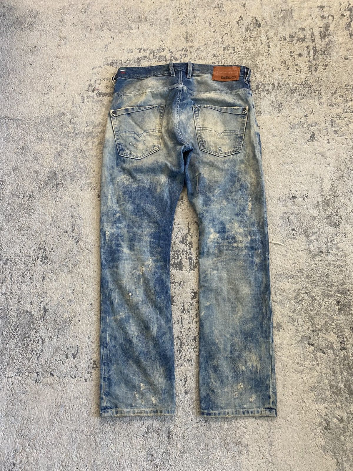 Diesel Diesel Krooley - Mudwash Bleached Jeans Size US 32 / EU 48 - 7 Thumbnail