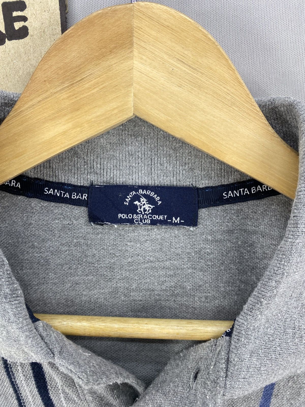 Japanese Brand Vintage Y2k Santa Barbara Long Sleeve Polo Shirt Size US M / EU 48-50 / 2 - 12 Thumbnail