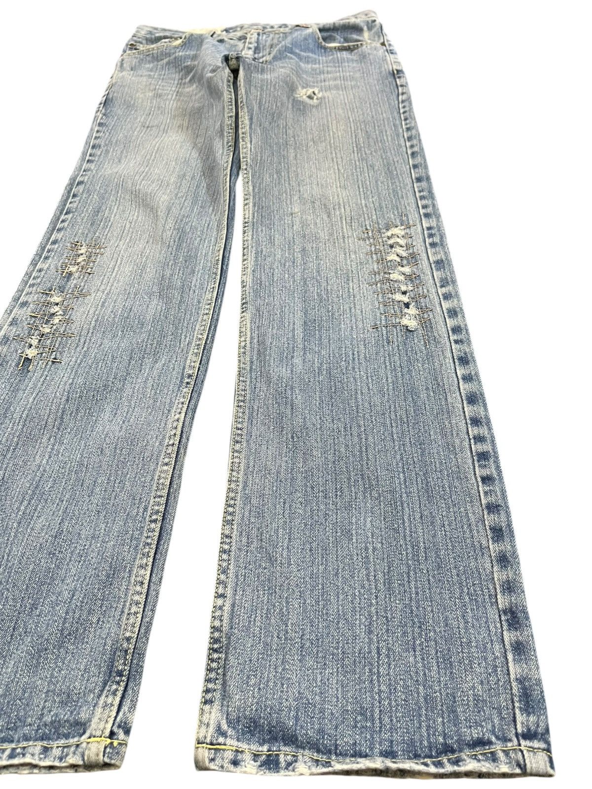 Other Vintahe Antfui Jeans Eagle Wing Printed Denim Size US 31 - 4 Thumbnail
