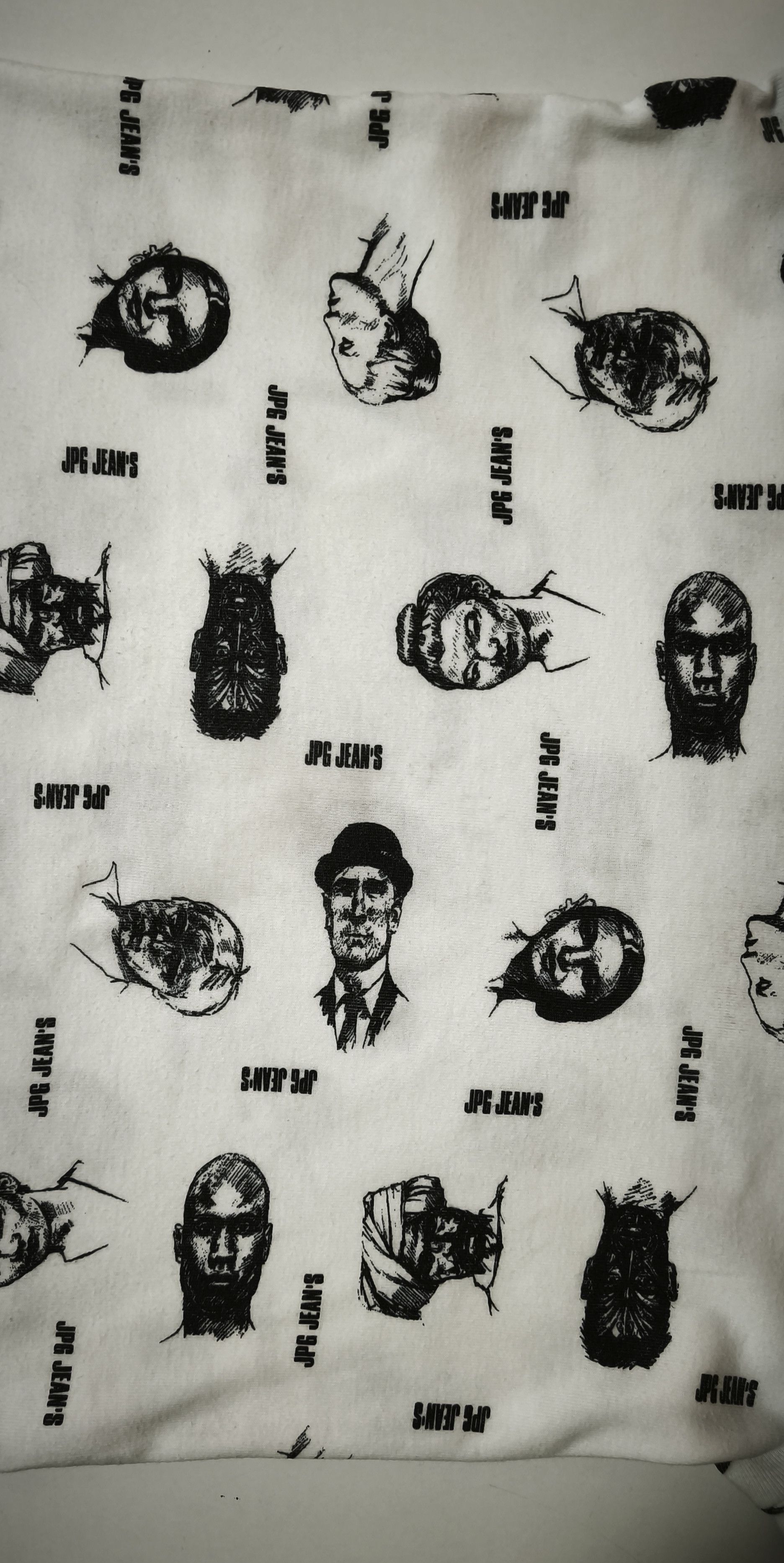 Jean Paul Gaultier 2000 - JPG-Jeans - Faces tshirt Size US L / EU 52-54 / 3 - 13 Thumbnail