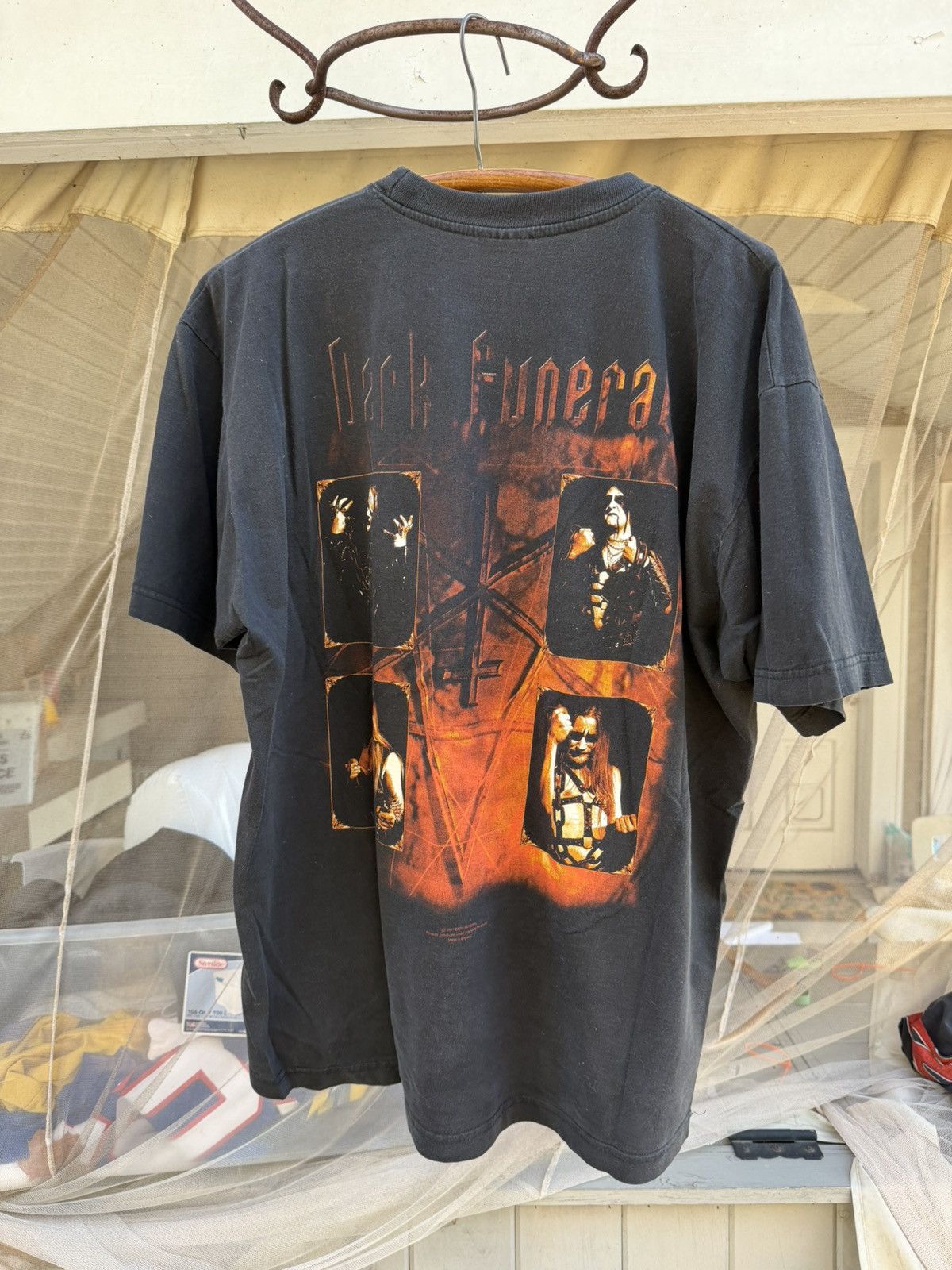 Balenciaga 2001 Dark Funeral Concert T Shirt Size US XL / EU 56 / 4 - 2 Thumbnail
