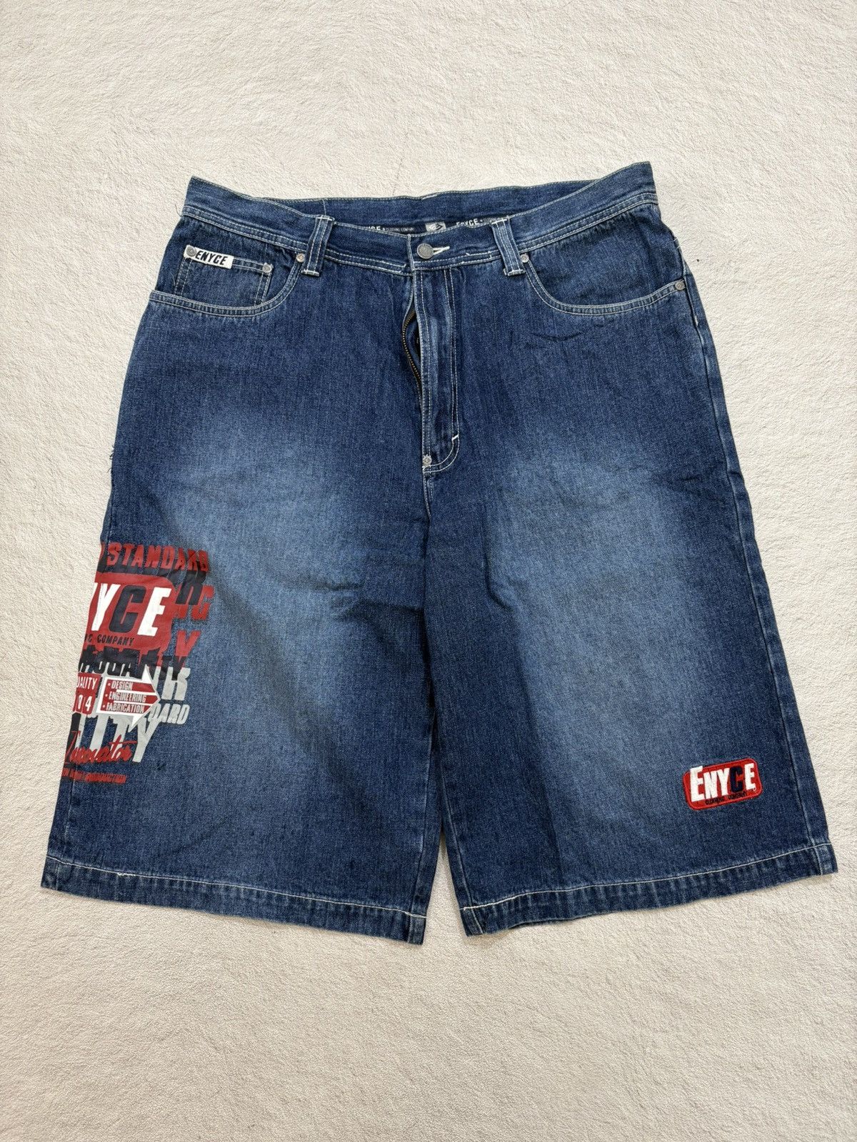 JNCO 2000s Enyche Hiphop jorts y2k style Size US 36 / EU 52 - 1 Thumbnail