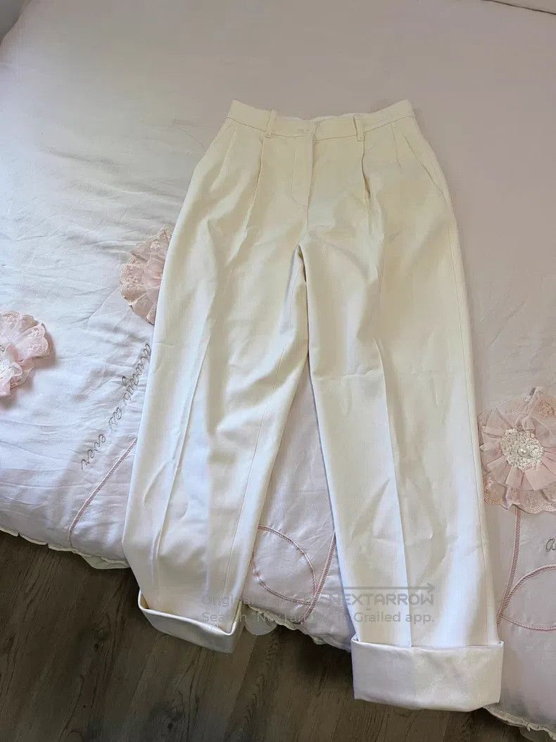 The Row The Row size 2 Off-white Trousers Size 27" / US 4 / IT 40 - 2 Thumbnail