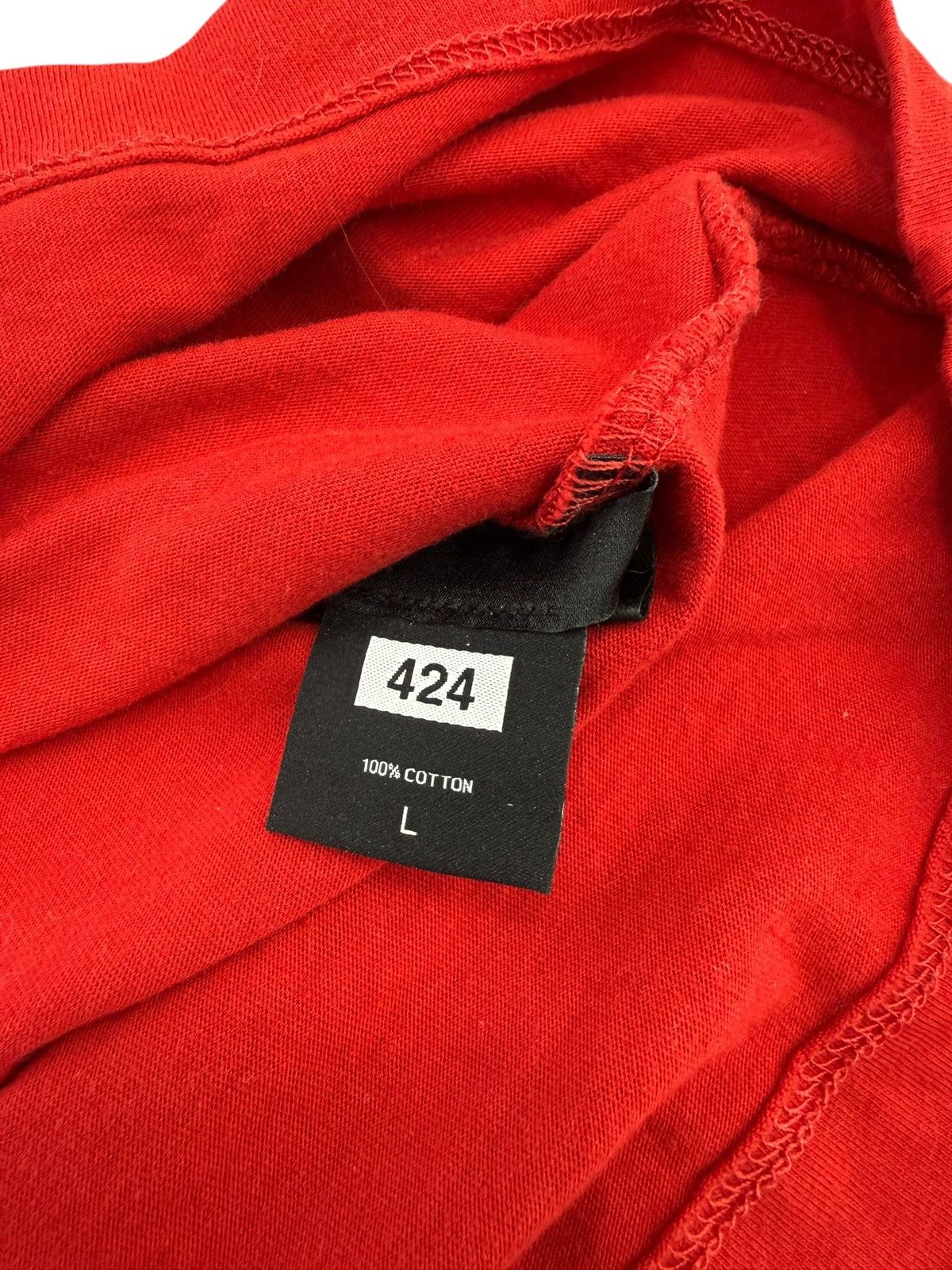 424 424 on fairfax “soccer” ss2019 s/s tee Size US L / EU 52-54 / 3 - 4 Thumbnail