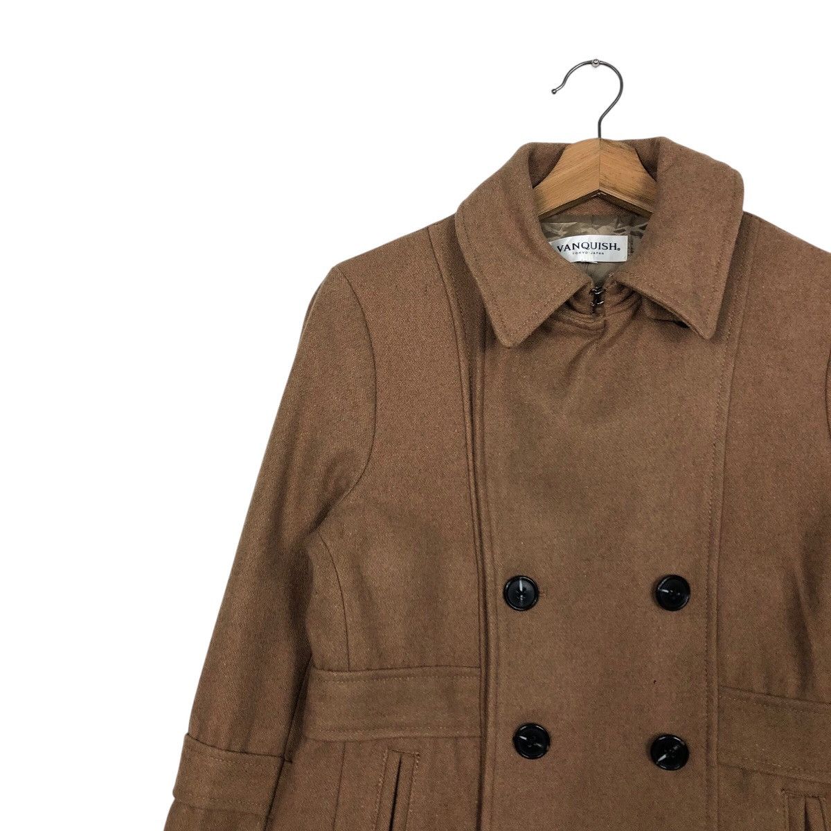 Japanese Brand × Vanquish 📌Vintage Wool Jacket Vanquish Double Breast Issey Miyake Size US S / EU 44-46 / 1 - 8 Thumbnail