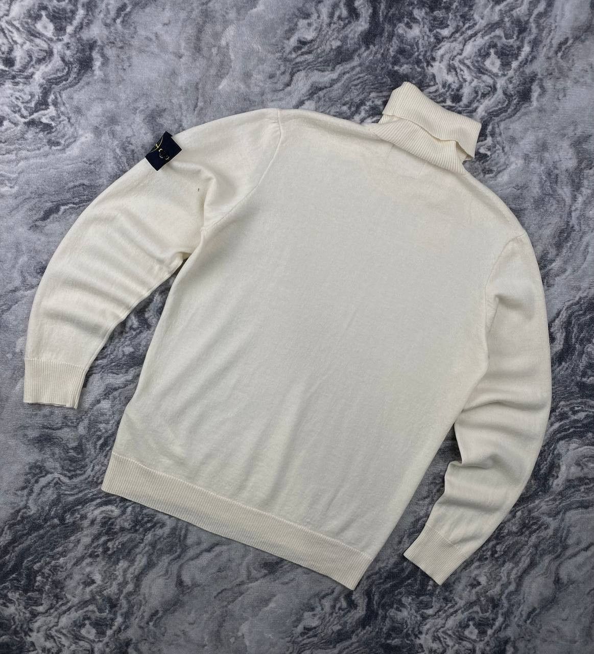 Stone Island Stone Island Knit Wool Turtleneck Sweater Size US XL / EU 56 / 4 - 14 Thumbnail
