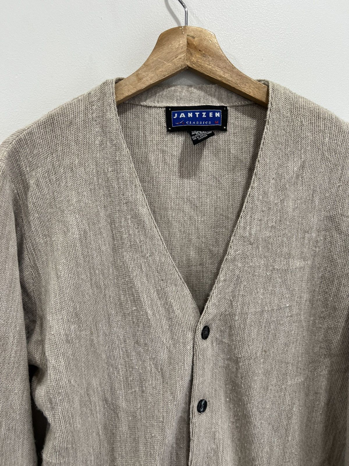 Vintage Vintage Cardigan Knit Sweater brown janzten Size US M / EU 48-50 / 2 - 2 Thumbnail