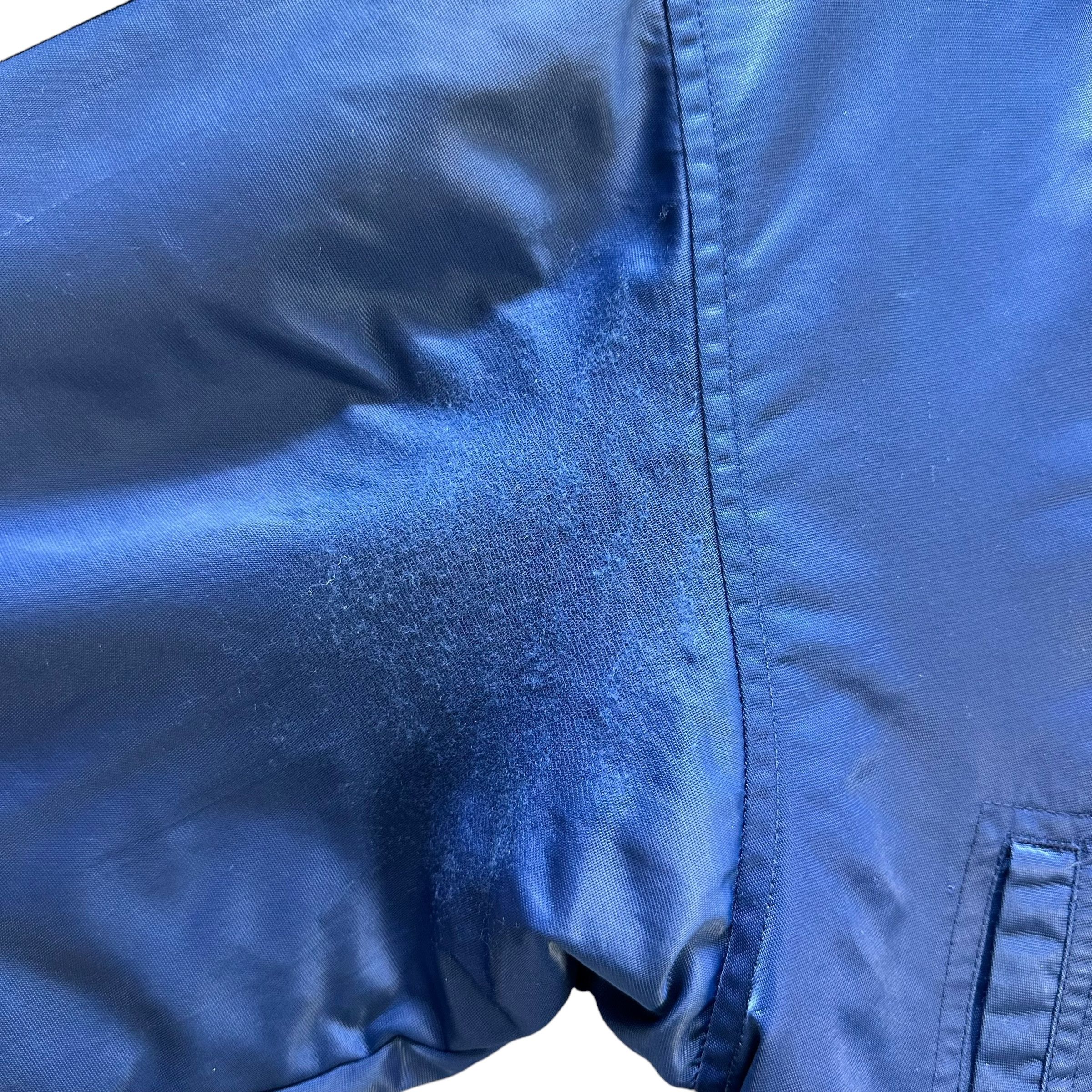 Adidas ADIDAS Trefoil Big Logo Blue Collared Jacket #A50-1177 Size US S / EU 44-46 / 1 - 12 Thumbnail