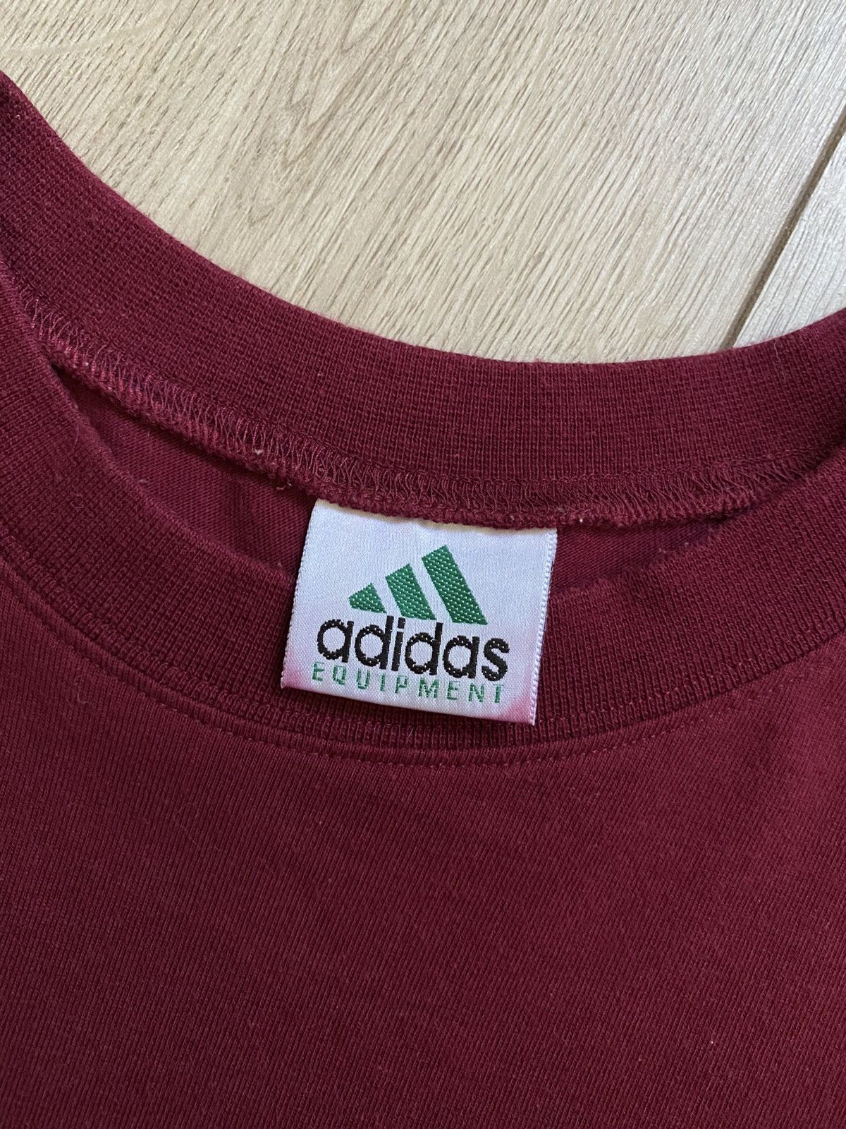 Adidas Vintage 90s Adidas Equipment T-shirt Tee Patch Size US XL / EU 56 / 4 - 5 Thumbnail