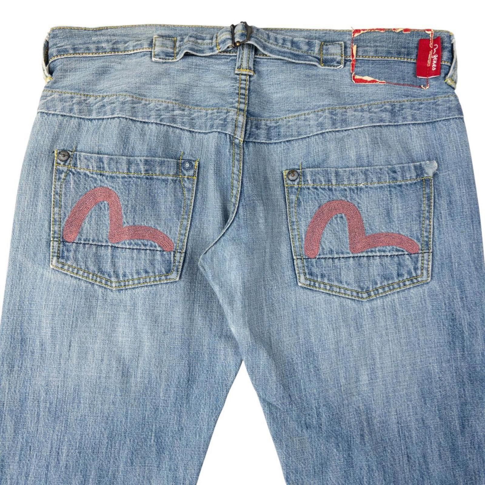 Evisu Vintage Evisu Double Gull Japanese Denim Jeans Size W34 Size 34" / US 12 / IT 48 - 1 Thumbnail