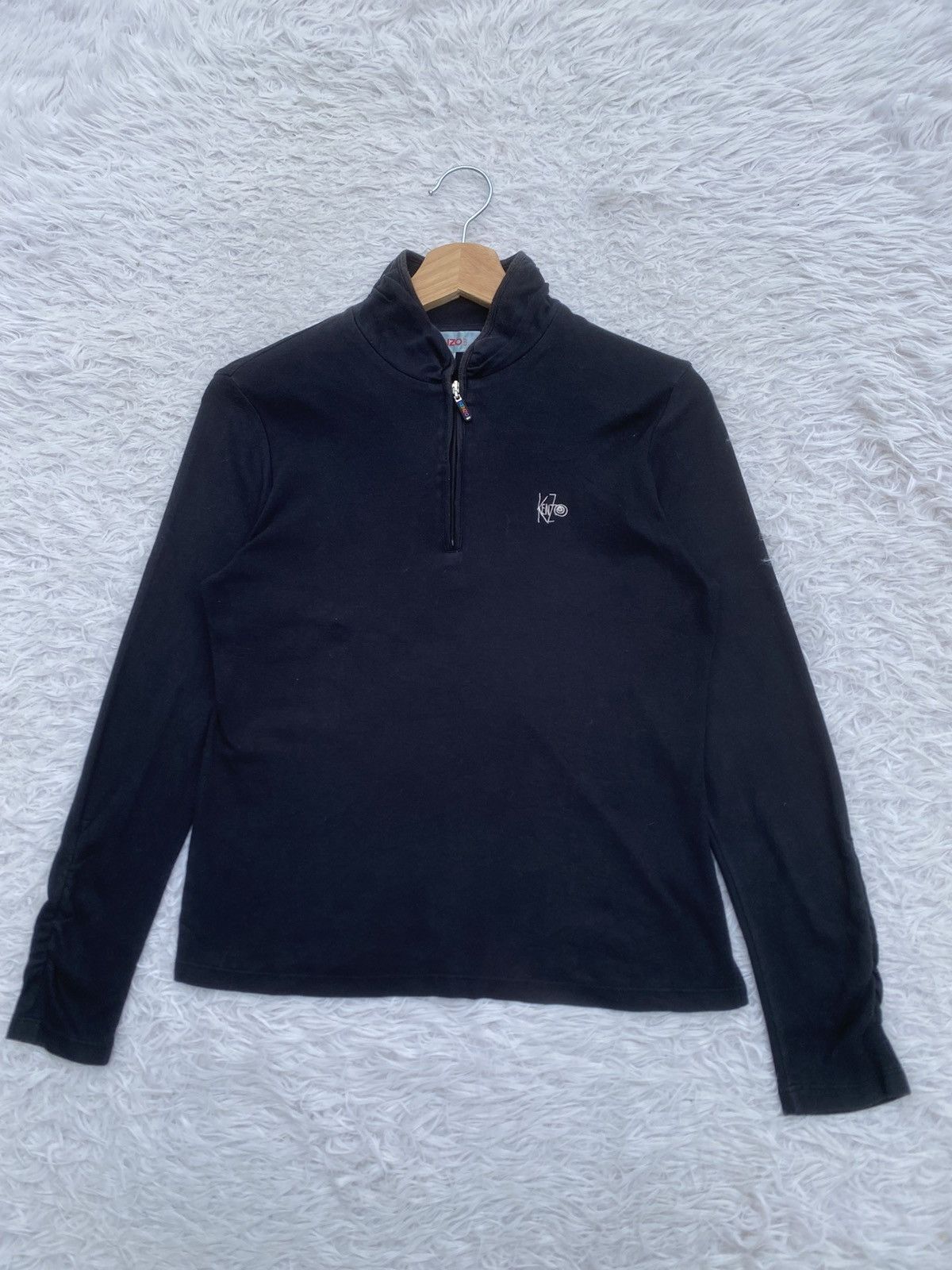Kenzo Rare KENZO High Neck Longsleeve Shirt Size US S / EU 44-46 / 1 - 4 Thumbnail