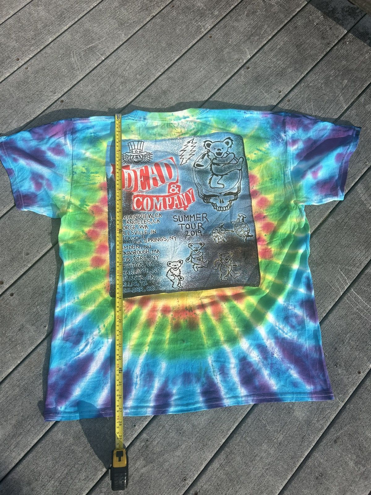 Grateful Dead × Vintage Grateful Dead tour shirt Size US L / EU 52-54 / 3 - 3 Thumbnail