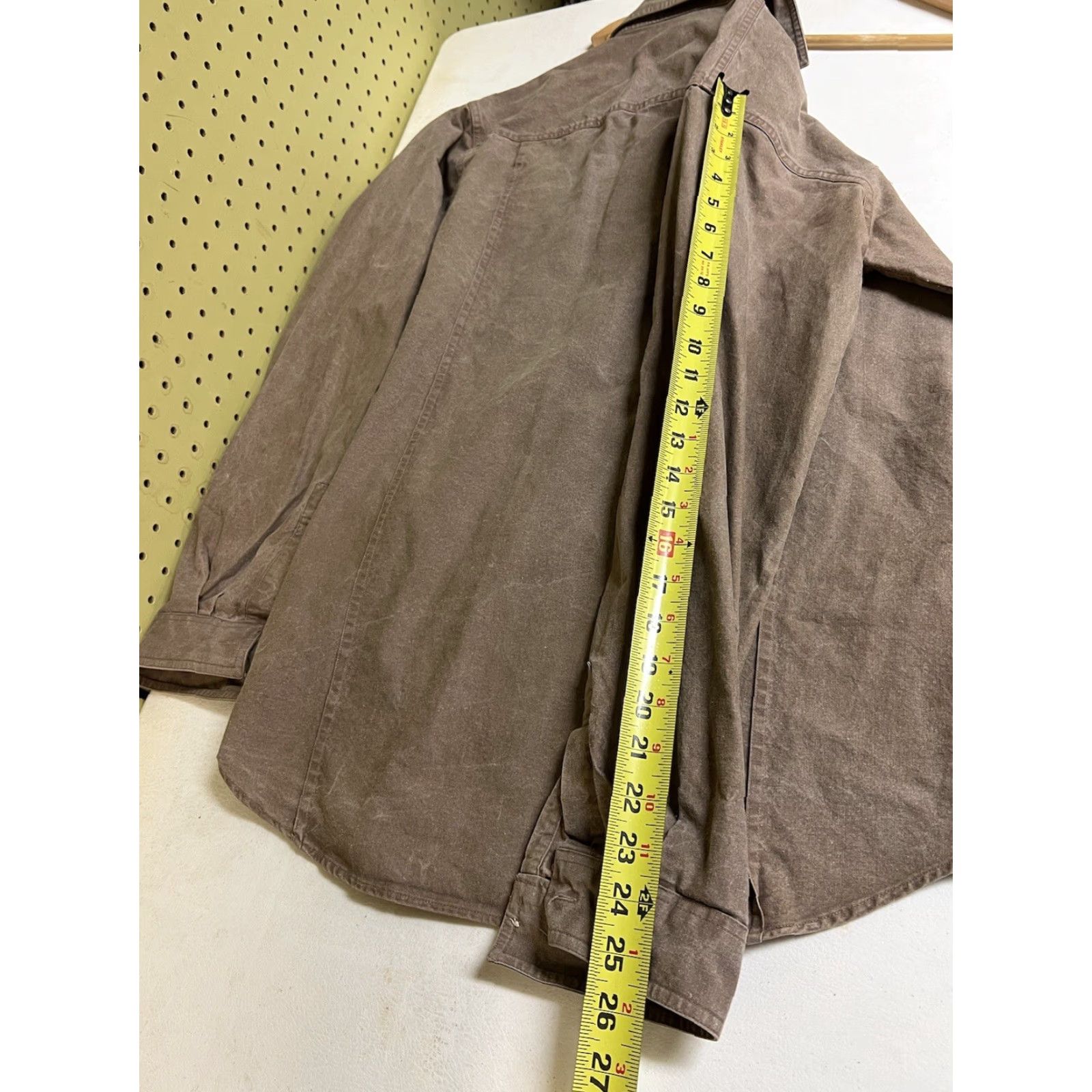 Eastern Mountain Sports VINTAGE EASTERN MOUNTAIN SPORTS Shirt Mens M EMS Canvas Long Sleeve Button-Up Brown Tan Casual 90s Outdoor Born 90s Fall Spring Mens Size US M / EU 48-50 / 2 - 6 Thumbnail