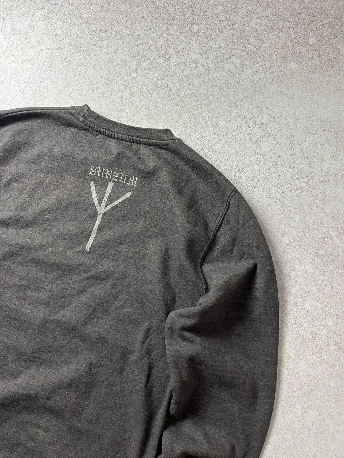 Band Tees Vintage Burzum 2013 Norwegian Hard Black Metal Sweatshirt Size US M / EU 48-50 / 2 - 5 Thumbnail