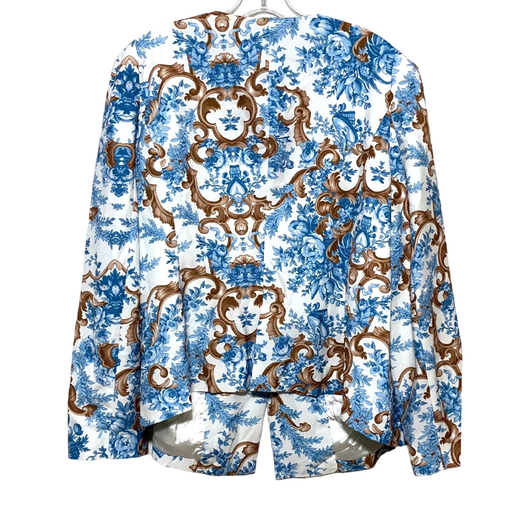 Disney VINTAGE Disney Cinderella Modern Princess Collection Coco Rocha Blazer Jacket Womens 2X Blue Button-Up 2X Womens Blazer Jacket Disney Princess Size XXL / US 16-18 / IT 52-54 - 3 Thumbnail
