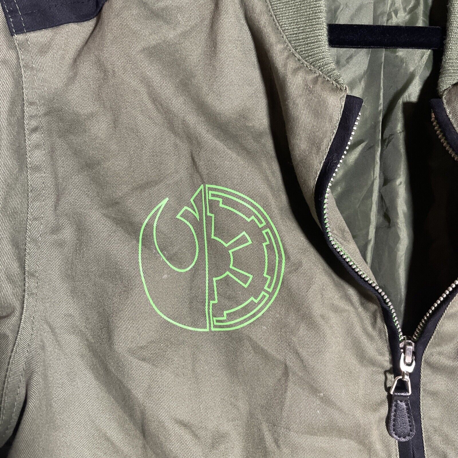 Star Wars Star Wars Jacket Men's Md Polyester Full Zip Front Pockets Size US M / EU 48-50 / 2 - 3 Thumbnail