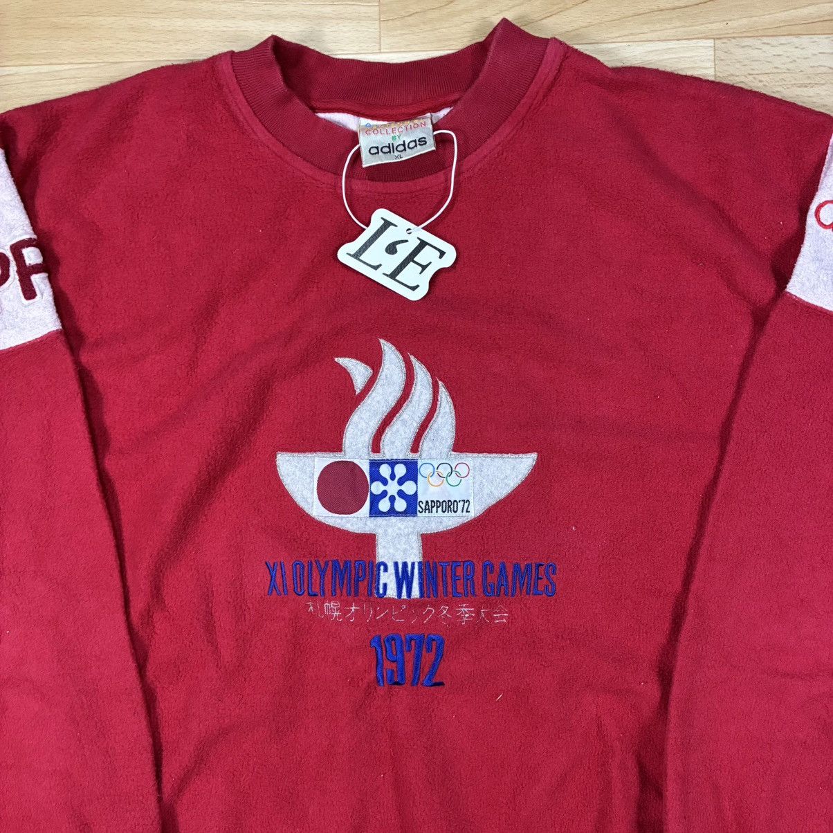 Adidas Mens Vintage Sweatshirt Fleece Adidas Olympic Games Size L Size US L / EU 52-54 / 3 - 3 Thumbnail