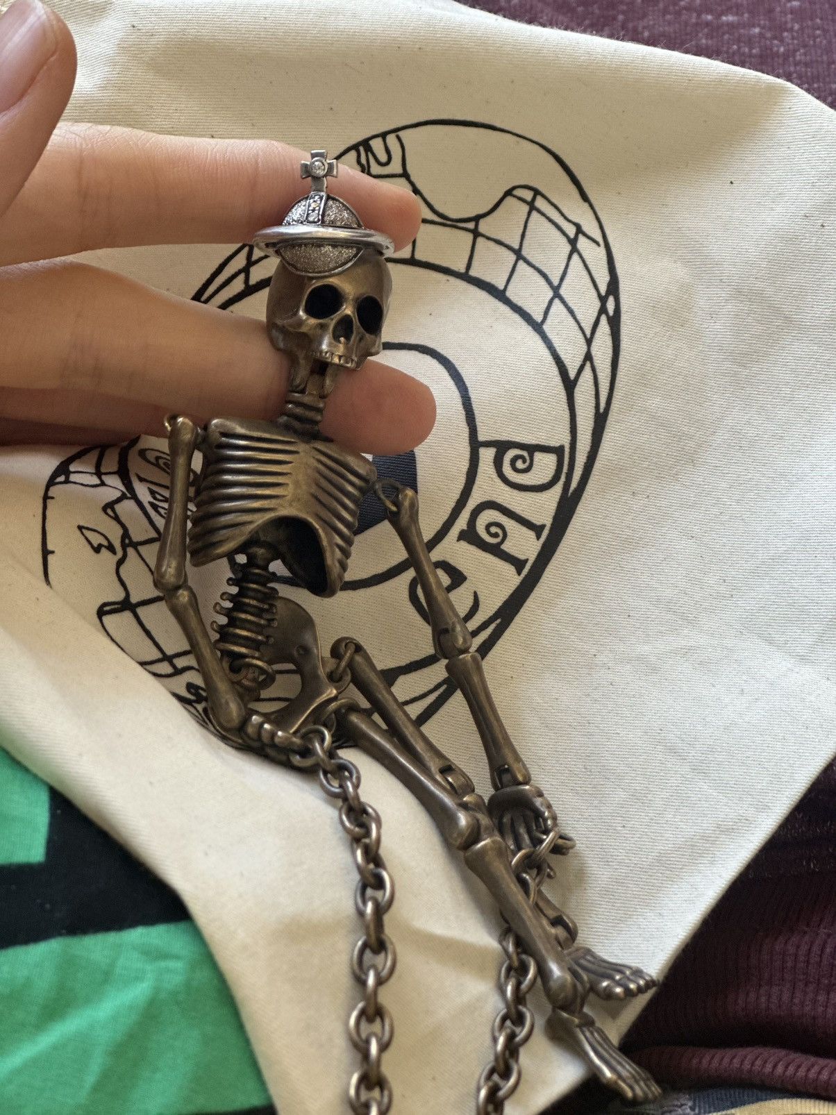 Vivienne Westwood 🔥RARE🔥Giant Skieleton Necklace Size ONE SIZE - 9 Thumbnail