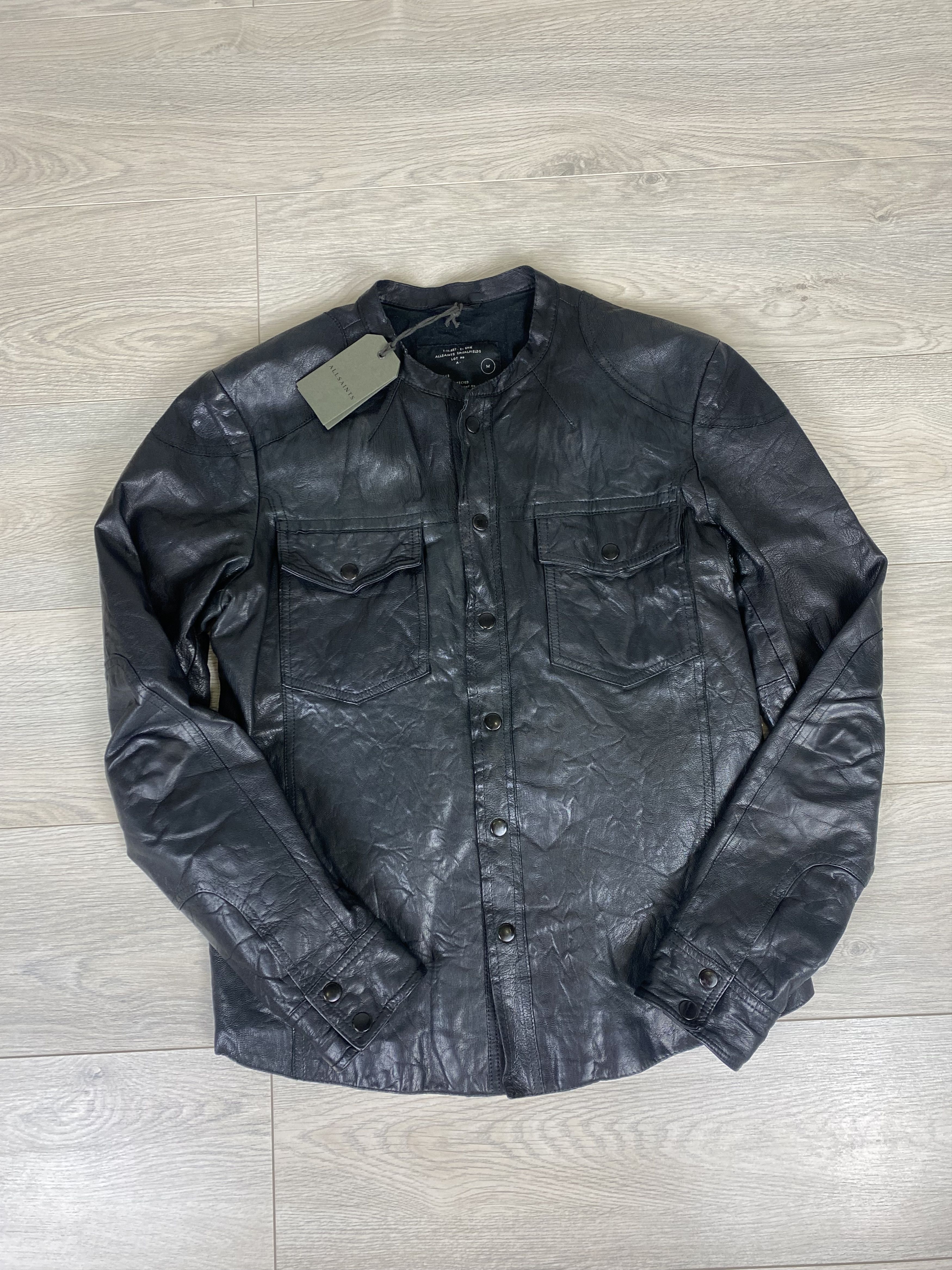 Allsaints Allsaints Leather Jacket Shirt Size US M / EU 48-50 / 2 - 2 Thumbnail