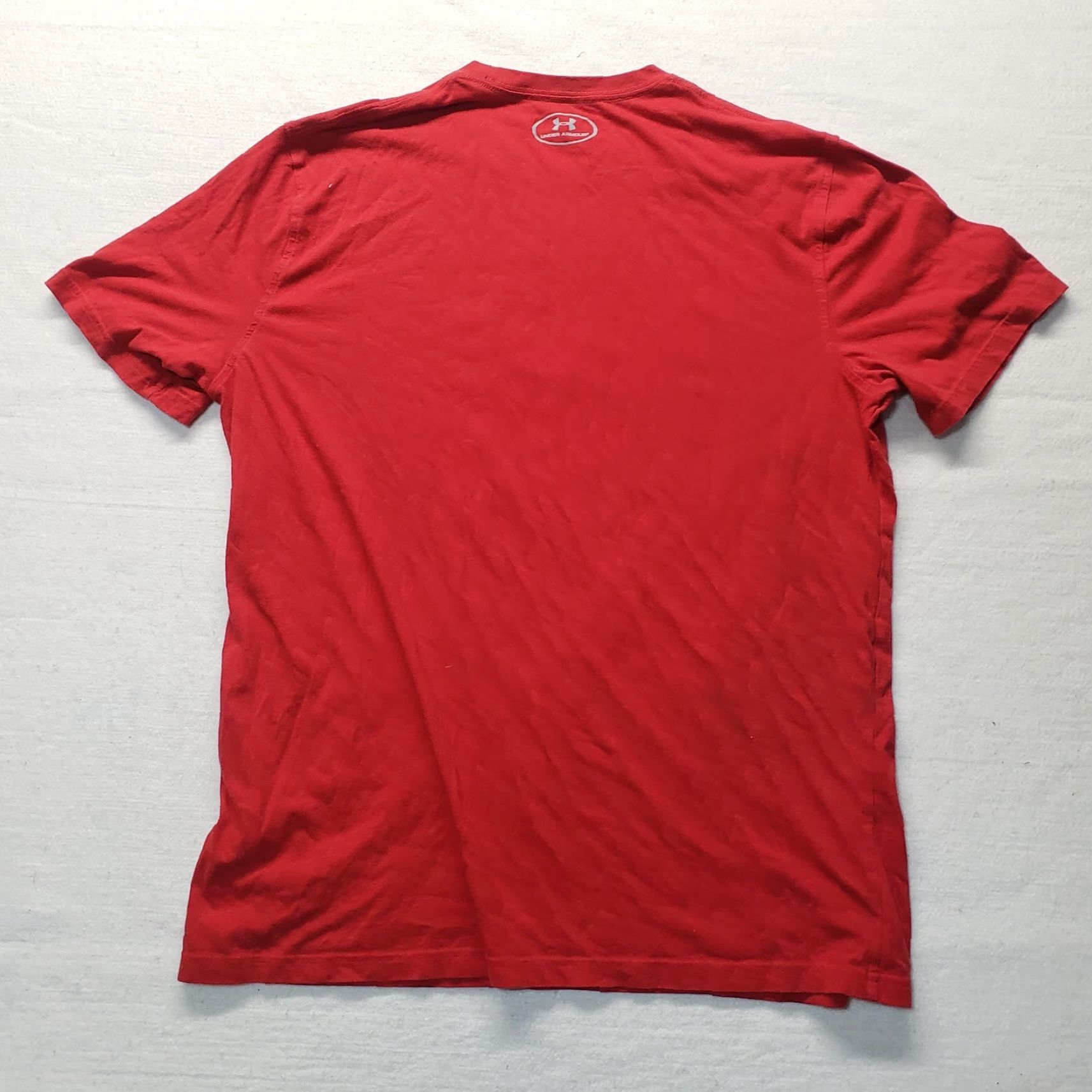 Under Armour Under Armour Chicago Bulls Red Heatgear Shirt Long Sleeve Adult Men 2XL XXL Crew Neck Logo Breathable Lightweight Sports 90s? Size US XXL / EU 58 / 5 - 7 Thumbnail