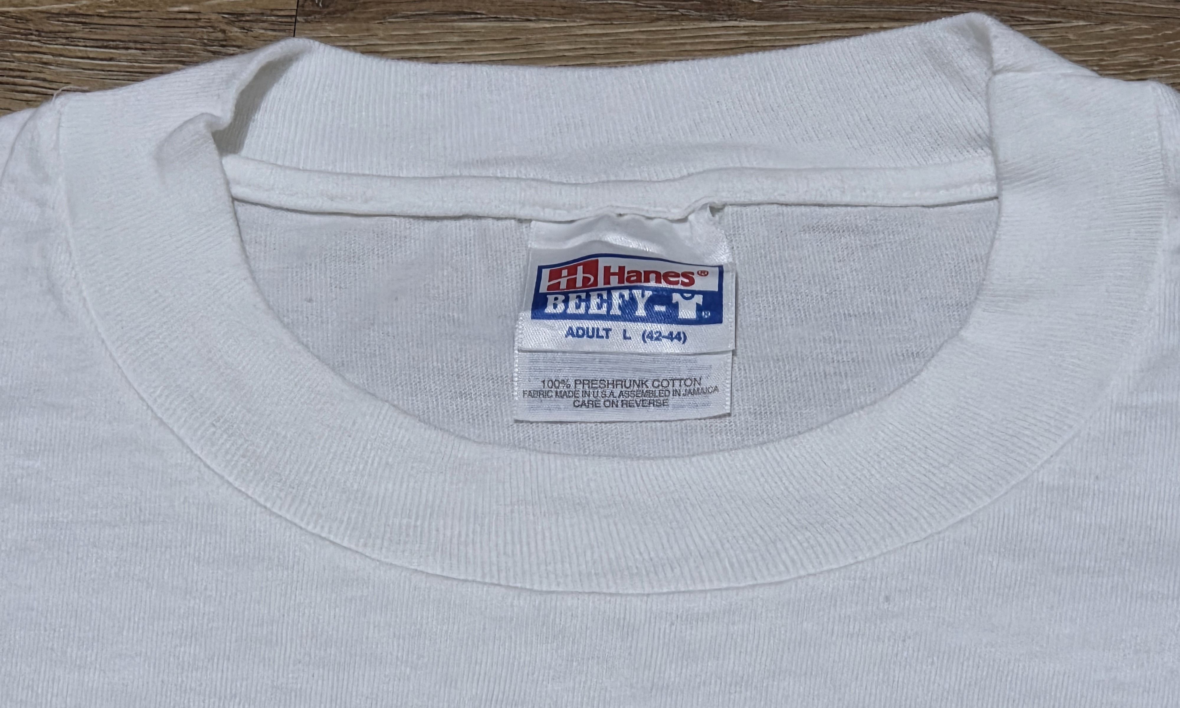 Vintage True Vintage OG 90s Herbert Henry Dow Photo Print T Shirt Size US L / EU 52-54 / 3 - 6 Thumbnail