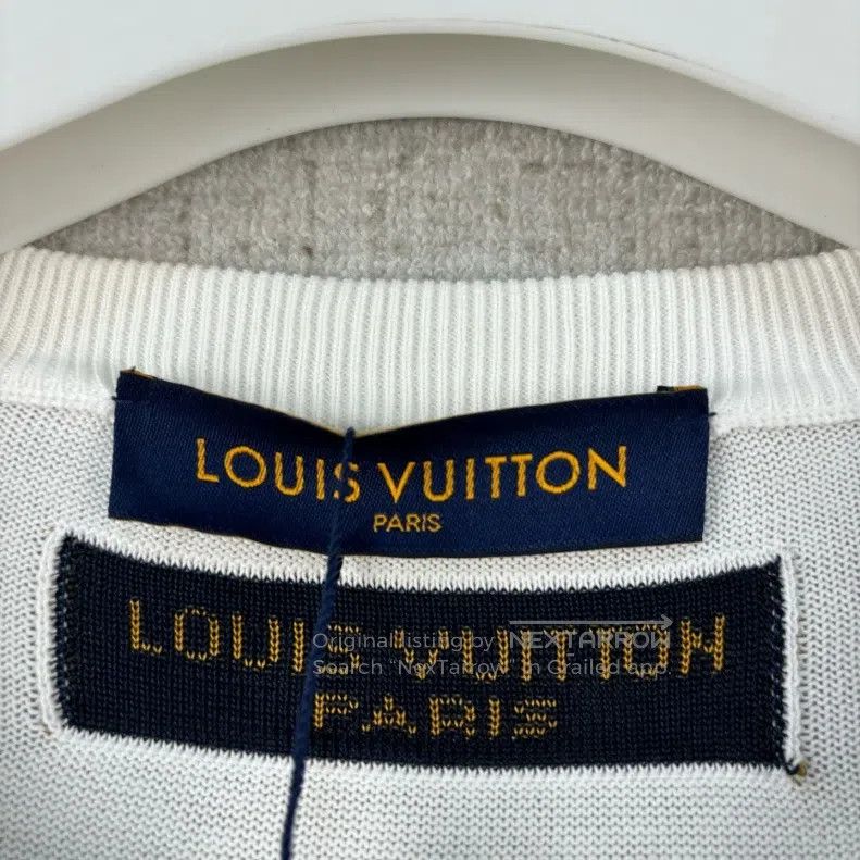 Louis Vuitton Louis Vuitton End Goal Letter Large Logo Printed Short Sle Size US XL / EU 56 / 4 - 4 Thumbnail