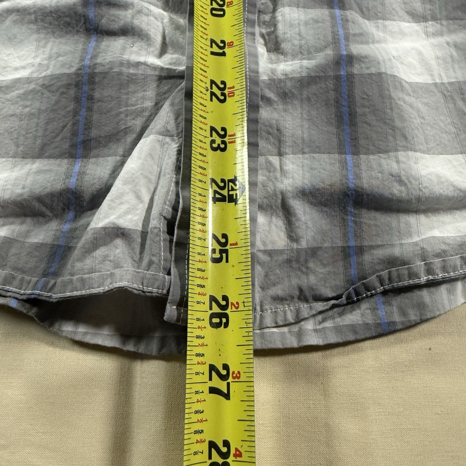 CINCH Cinch Mens Gray Plaid Button Down Western Size Medium Size US M / EU 48-50 / 2 - 5 Thumbnail