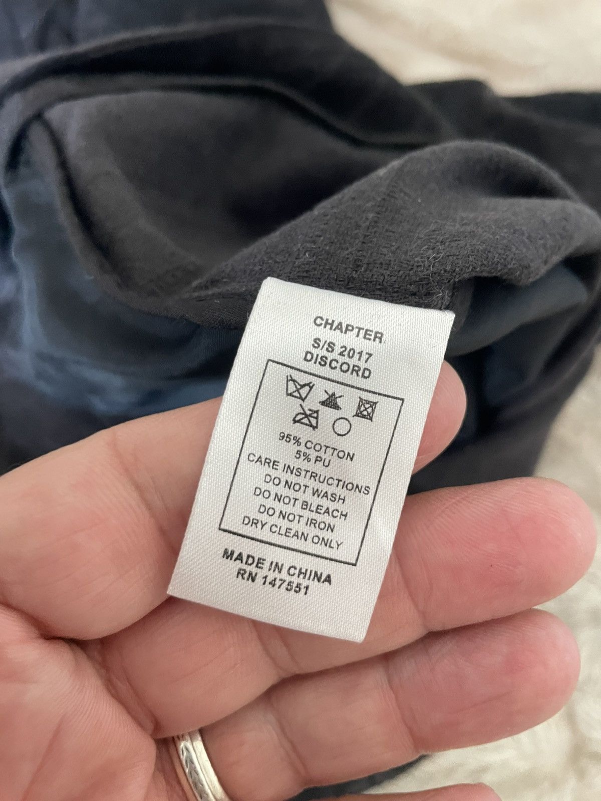 Chapter Discord Jacket S/S 2017 nwt Size US S / EU 44-46 / 1 - 11 Thumbnail