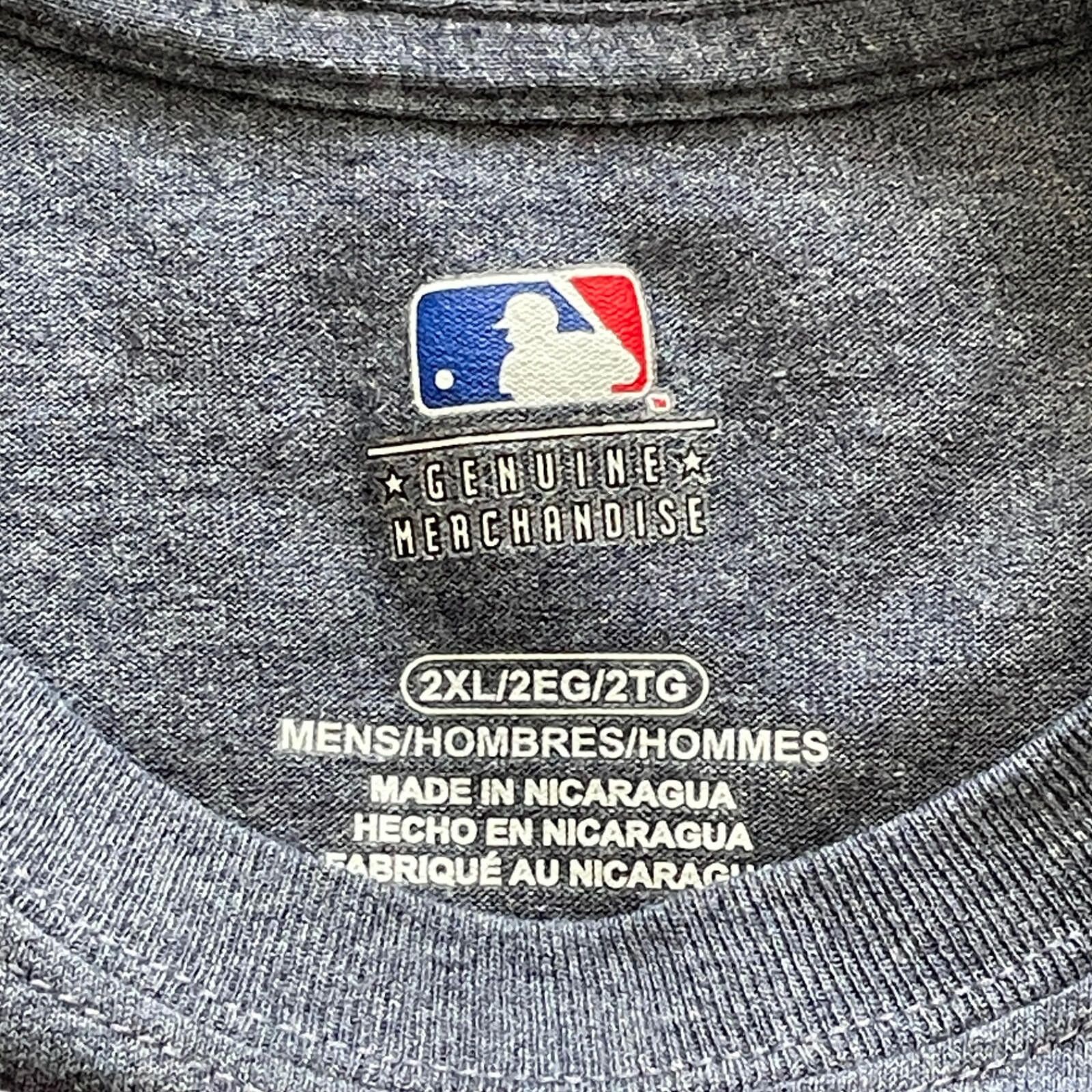 MLB Boston Red Sox MLB T Shirt Mens 2XL Gray Graphic Tee CLEAN Size ONE SIZE - 4 Thumbnail