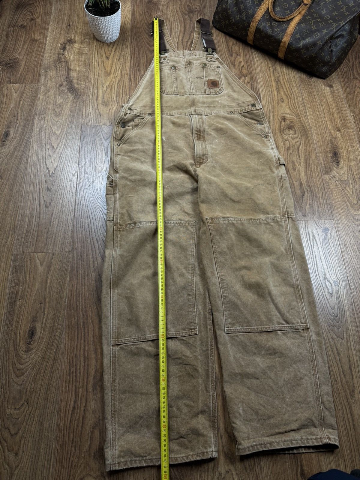 Carhartt Vintage overall jeans Carhartt original casual skate item Size US 39 - 4 Thumbnail