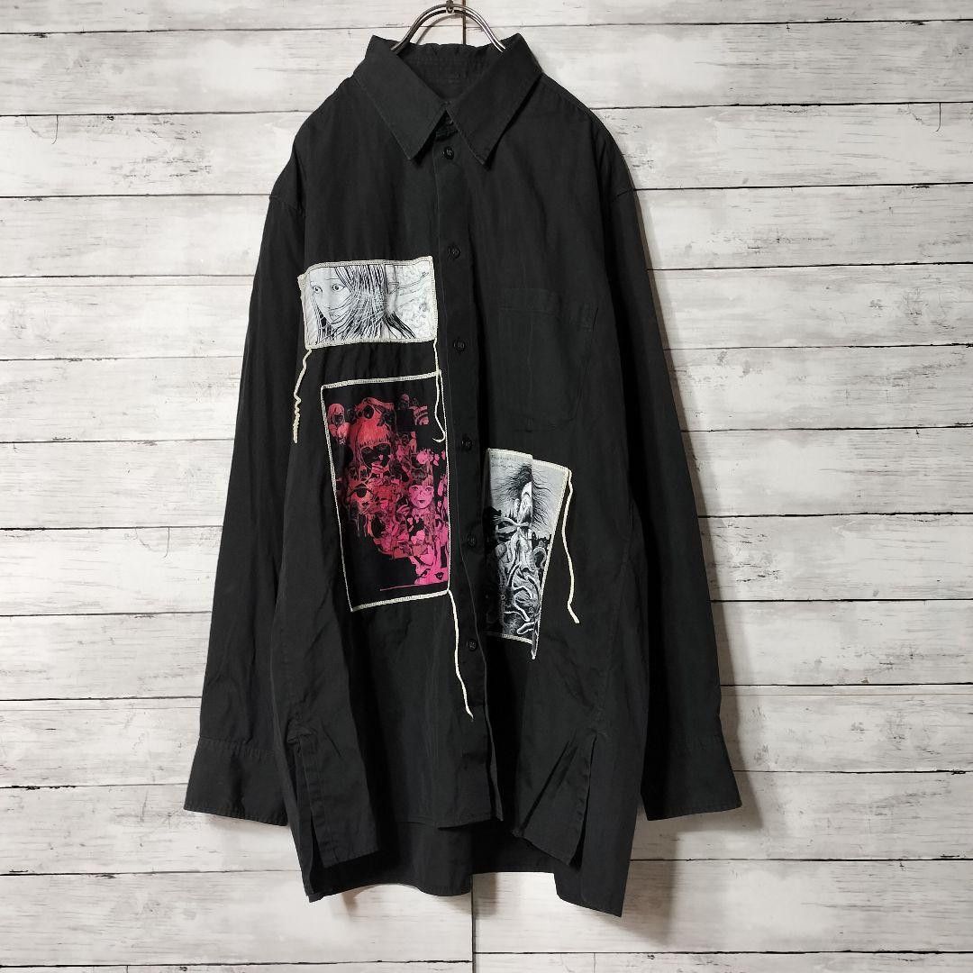 Yohji Yamamoto S'YTE × Junji ITO Tomie patch work shirts size 4 Size US L / EU 52-54 / 3 - 1 Thumbnail