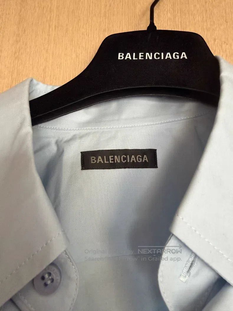 Balenciaga Balenciaga Oversized shirt Size US L / EU 52-54 / 3 - 3 Thumbnail