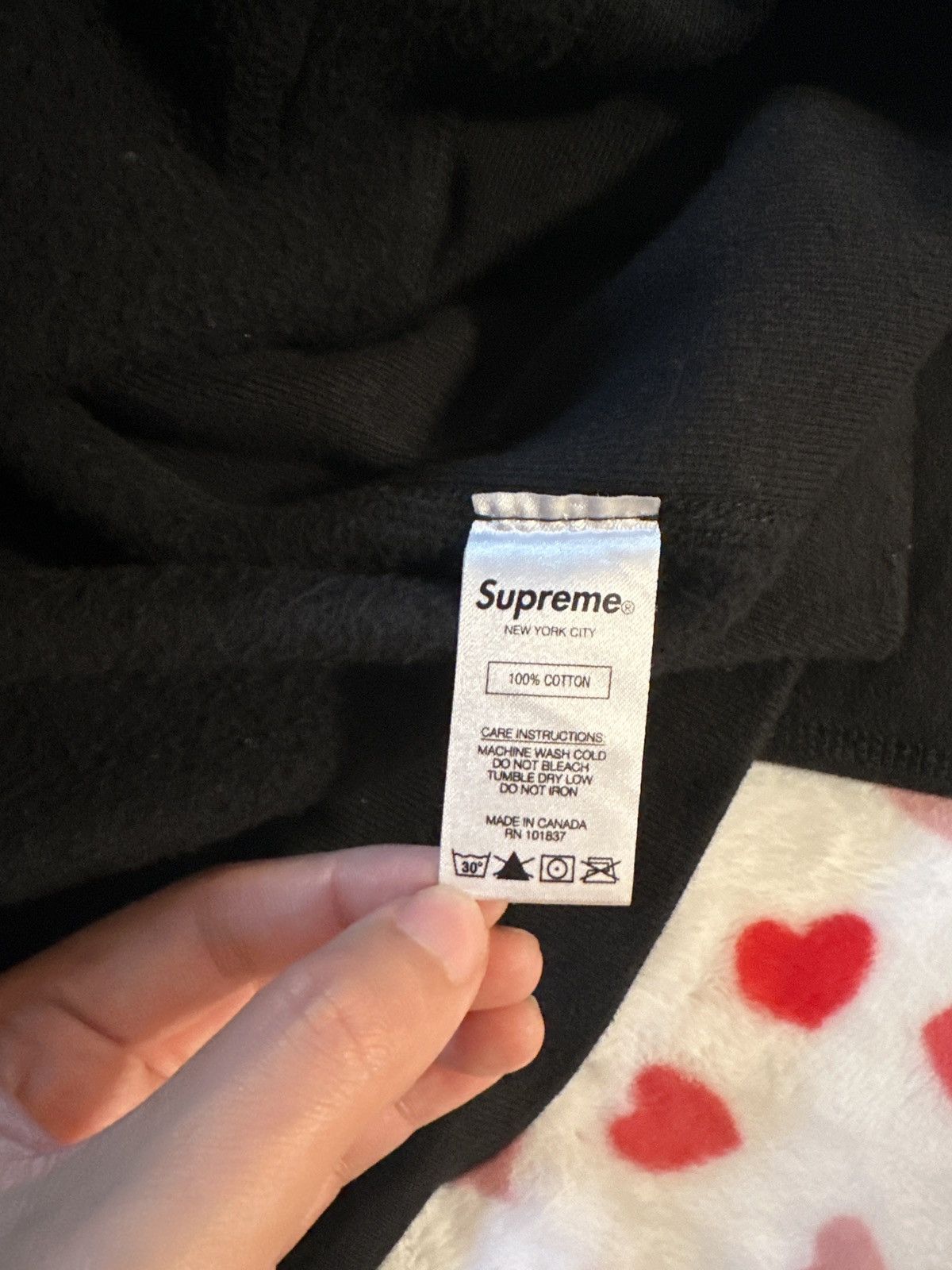 Supreme FW 17 f*** em all black hoodie Size US S / EU 44-46 / 1 - 5 Thumbnail
