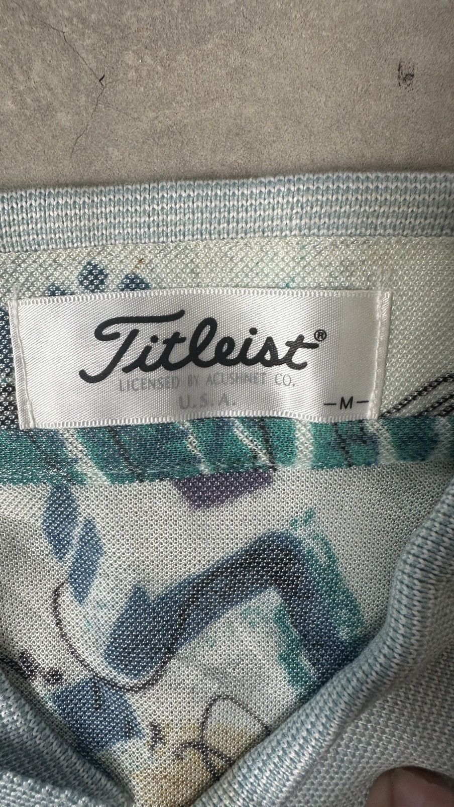 Titleist VINTAGE TITLEIST GOLF POLO Size US M / EU 48-50 / 2 - 6 Thumbnail