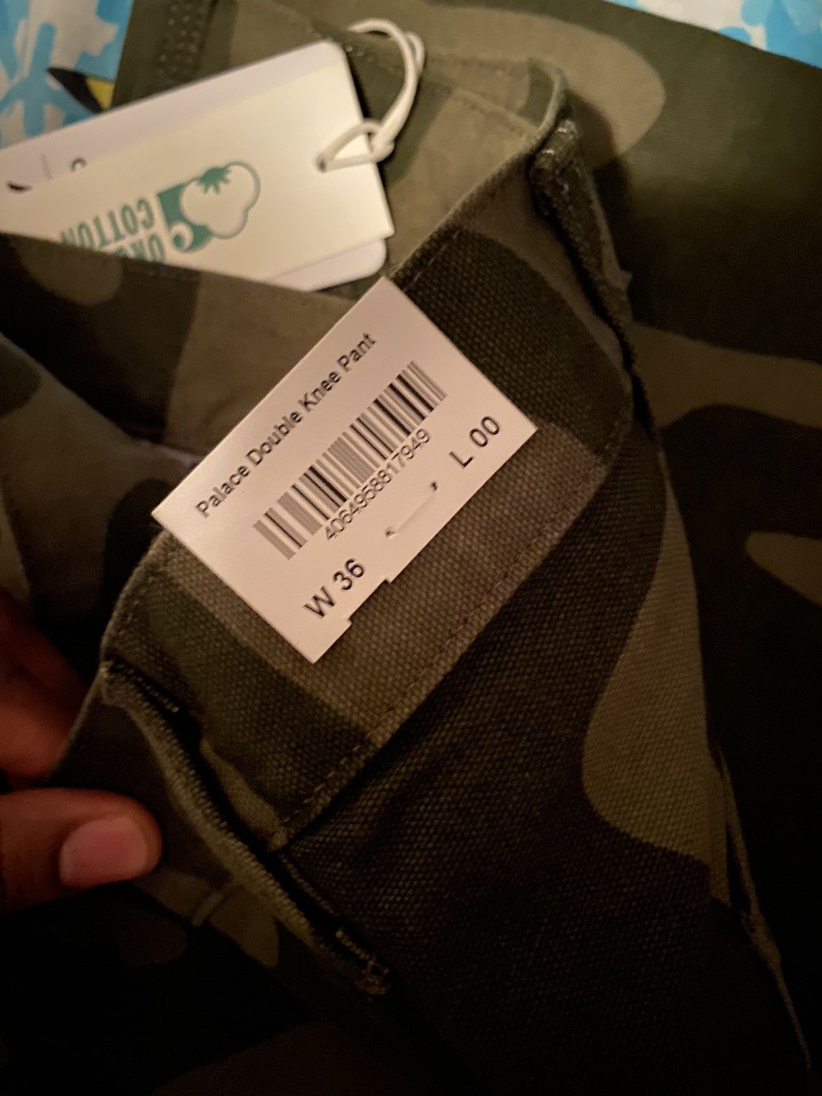 Carhartt × Carhartt Wip × Palace Palace Carhartt WIP Double Knee Pant Dollar Green 36 Size US 36 / EU 52 - 7 Thumbnail